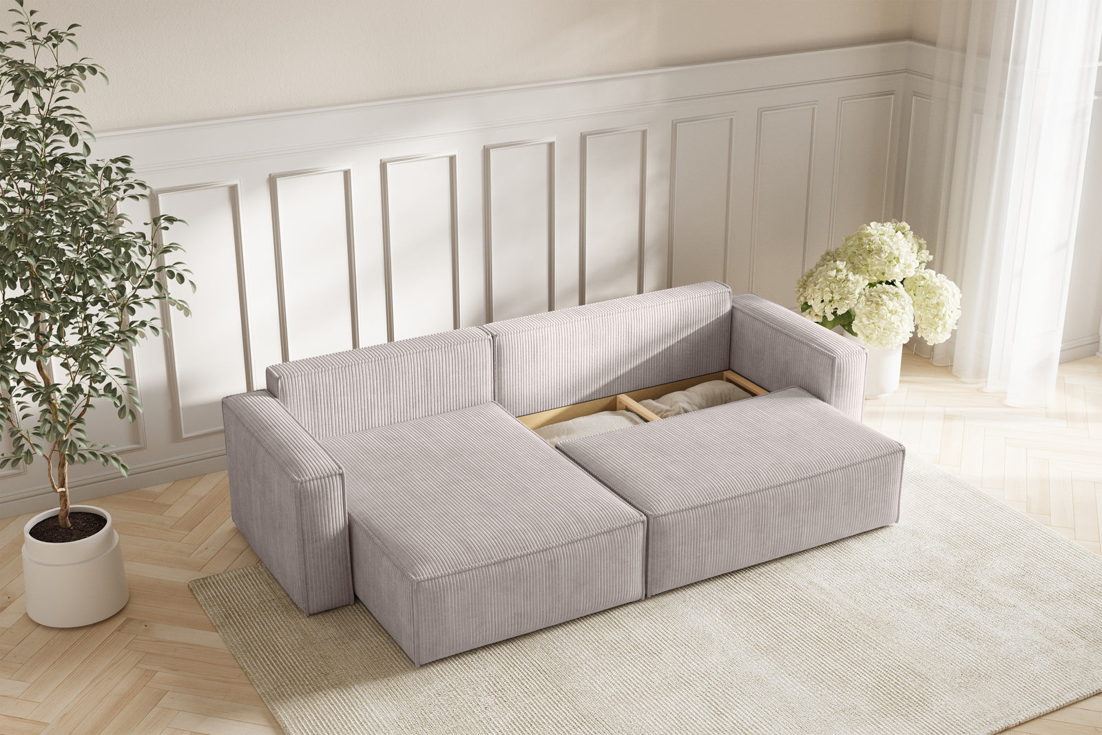 Neo Sovesofa L XL- Velvet Clay