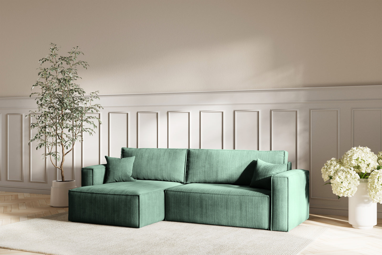 Neo Sovesofa L XL- Velvet Green