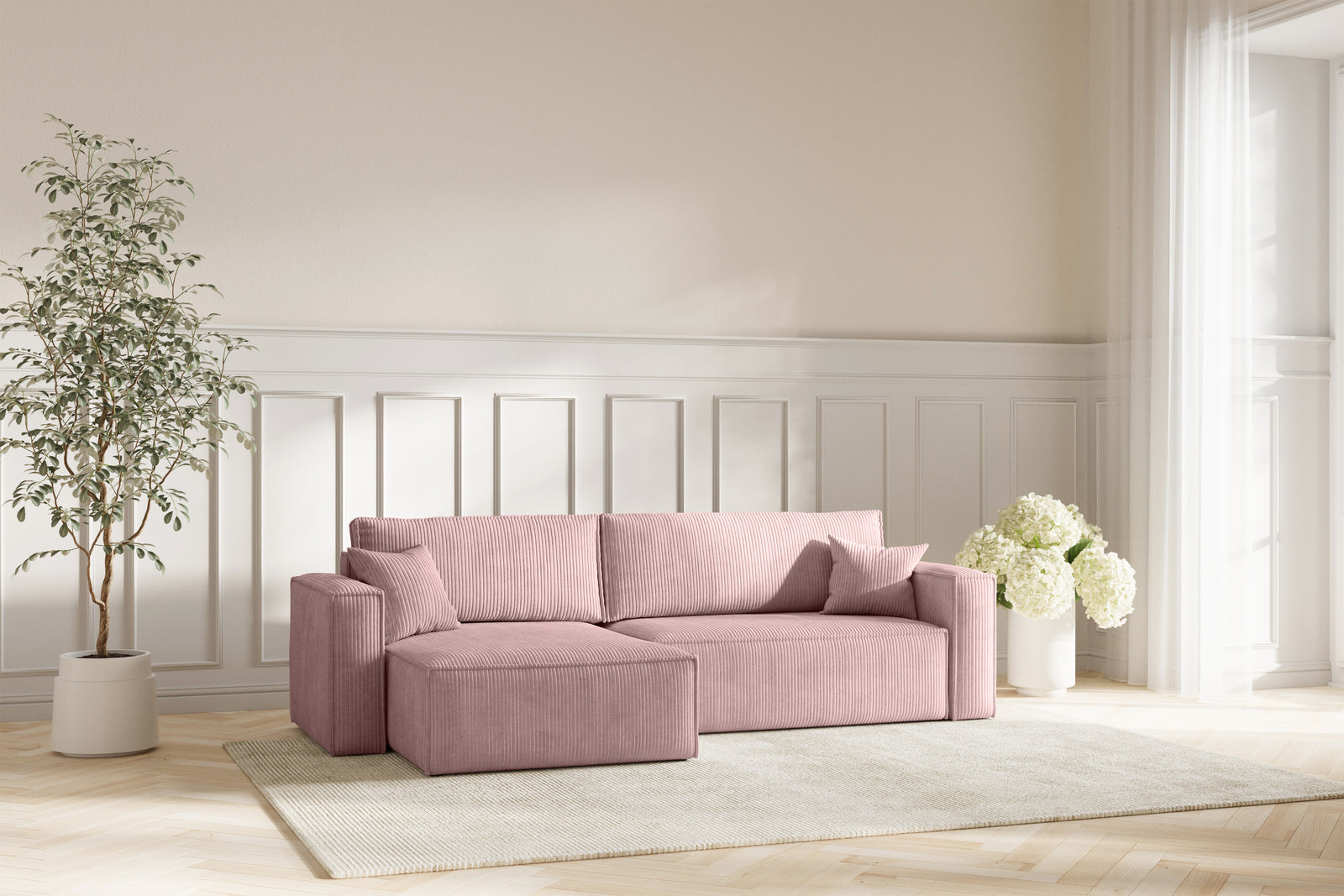 Neo Sovesofa L XL- Velvet Rose