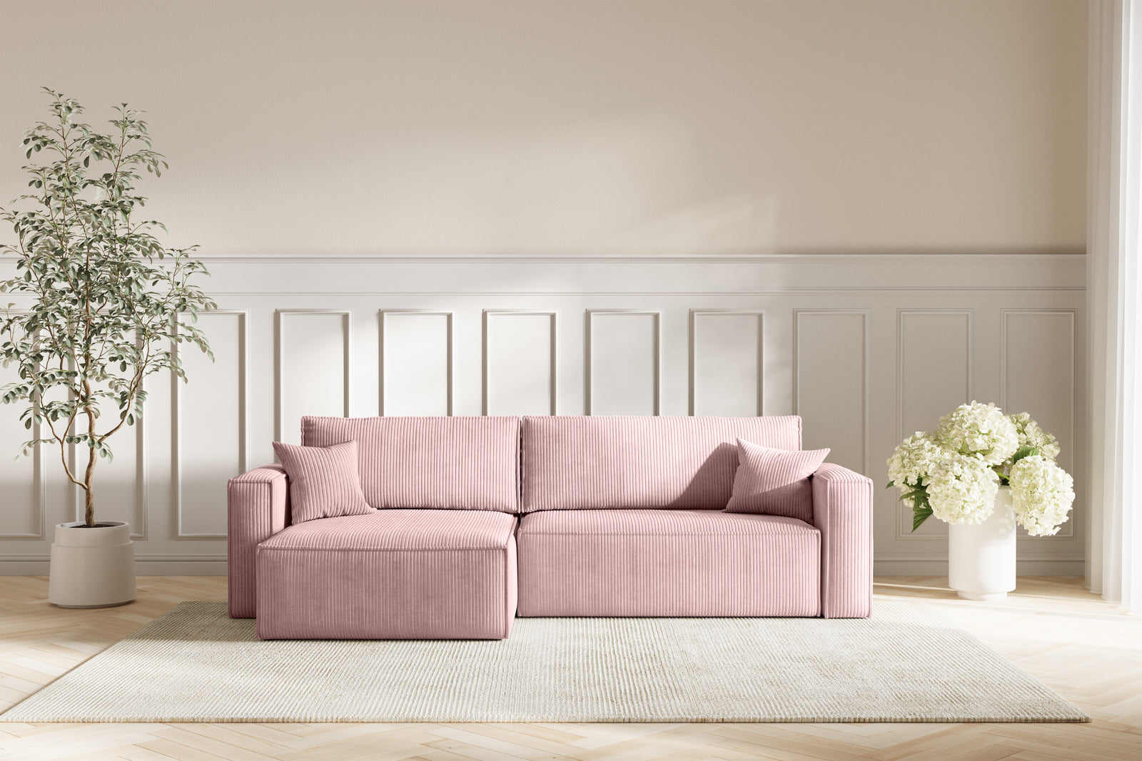 Neo Sovesofa L XL- Velvet Rose