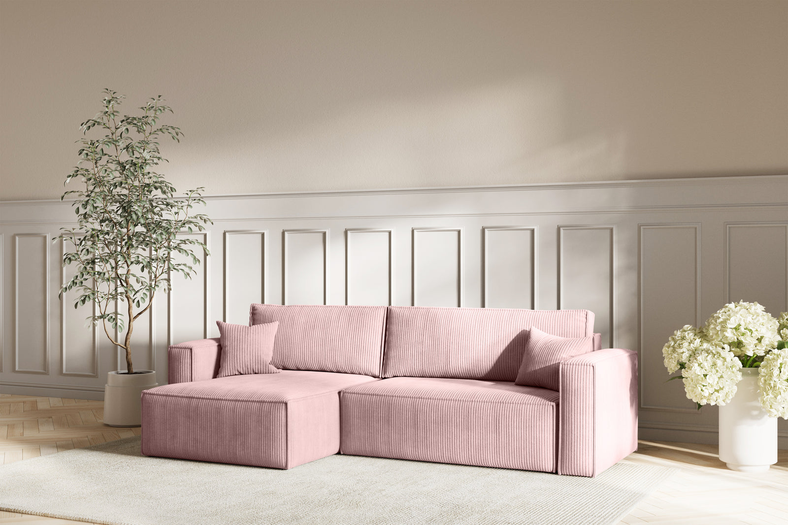 Neo Sovesofa L XL- Velvet Rose