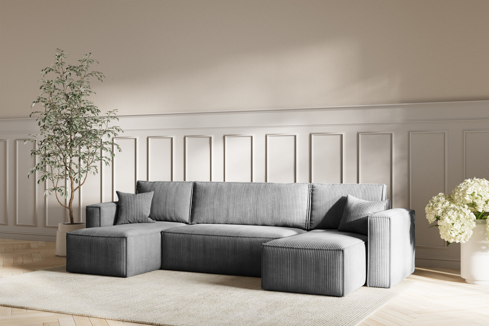 Neo Sovesofa U - Velvet Ash