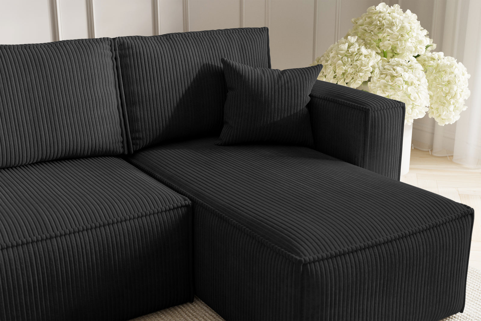 Neo Sovesofa U - Velvet Black