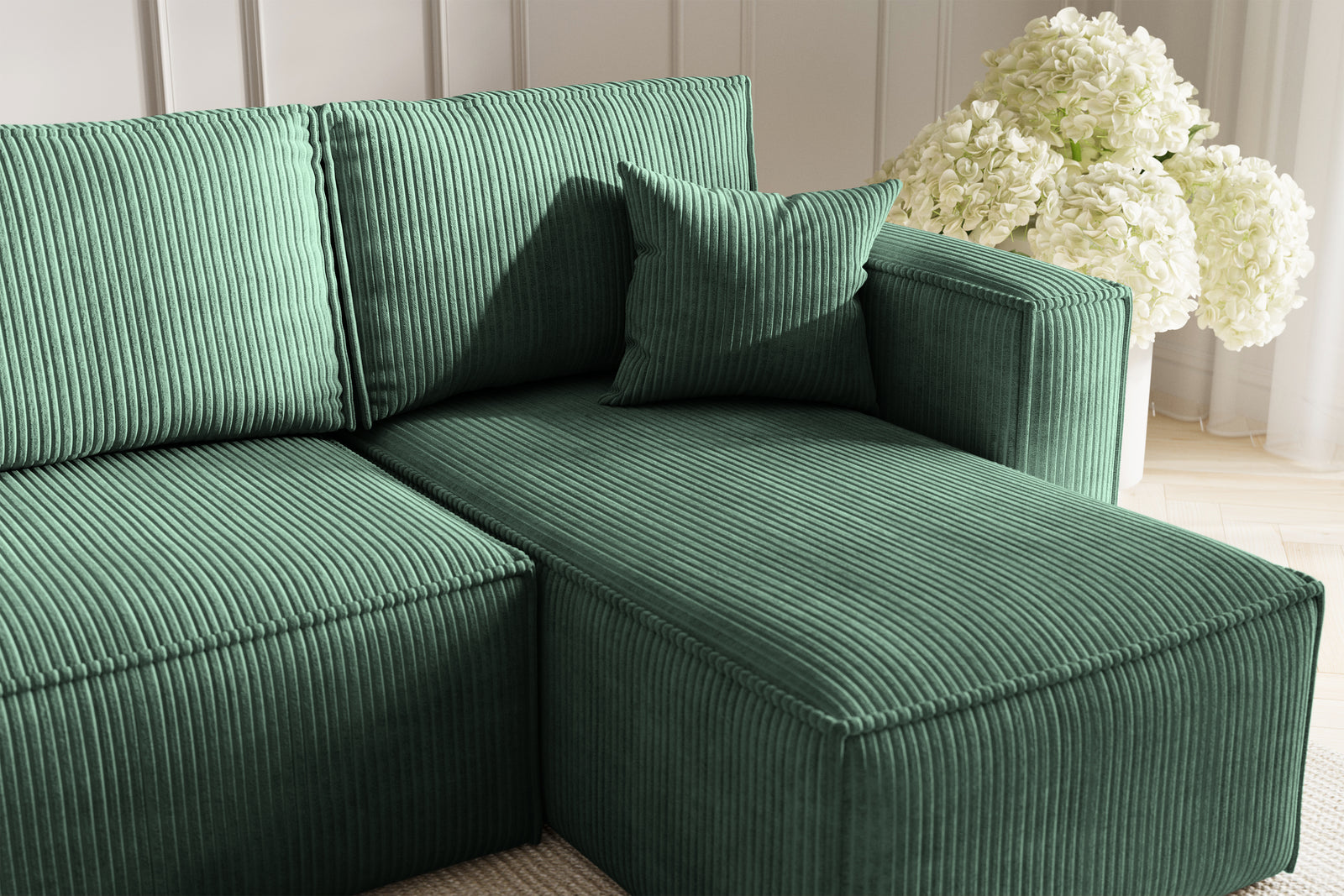 Neo Sovesofa U - Velvet Green