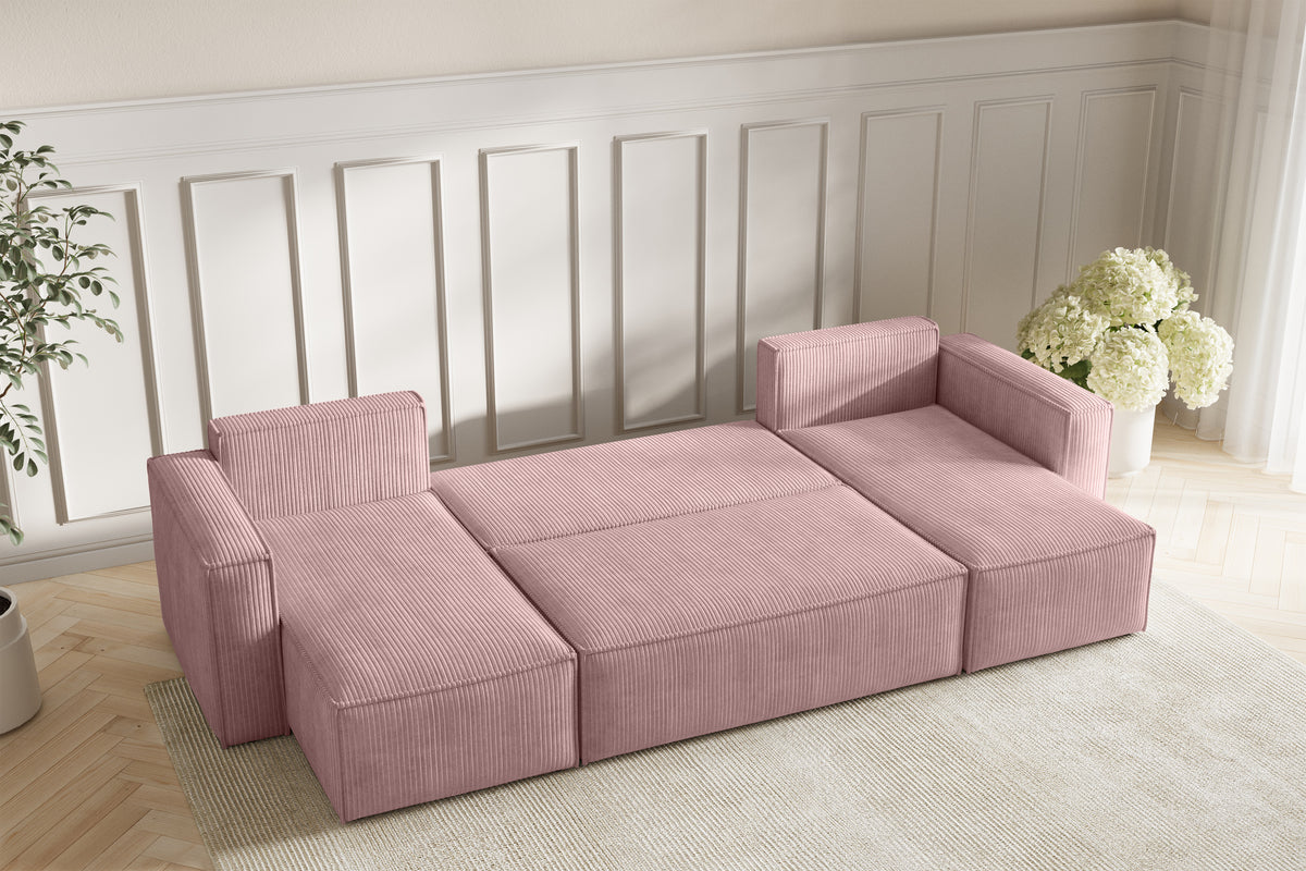Neo Sovesofa U - Velvet Rose