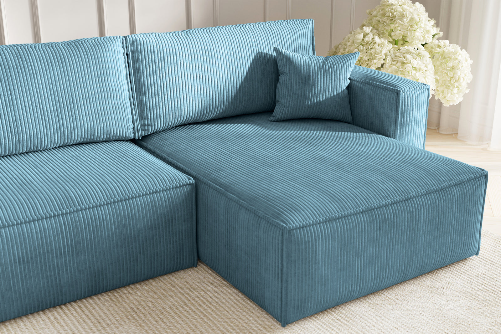 Neo Sovesofa U XL - Velvet Blue