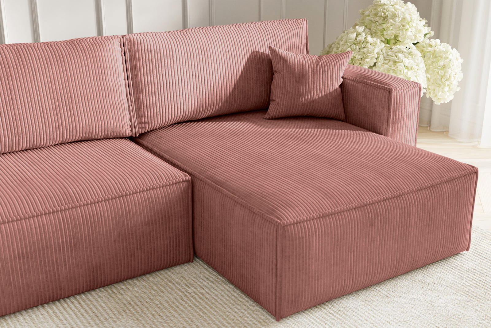 Neo Sovesofa U XL - Velvet Blush