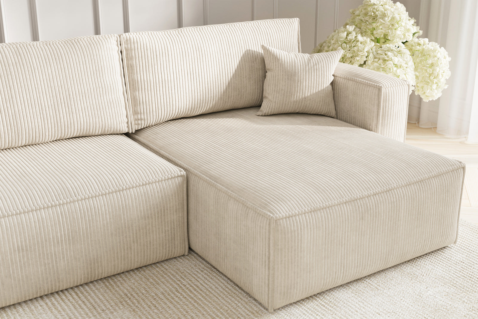 Neo Sovesofa U XL - Velvet Ivory