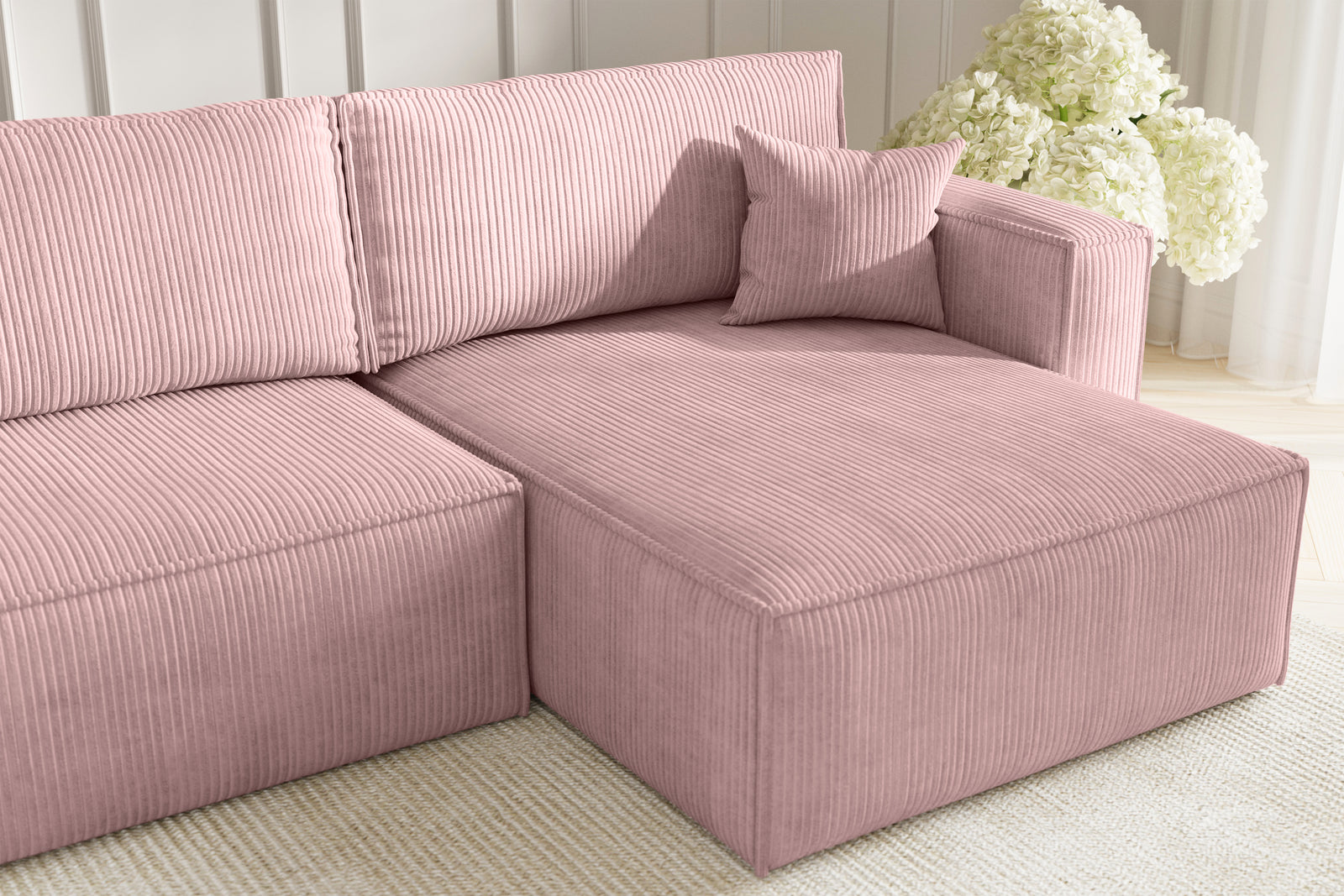 Neo Sovesofa U XL - Velvet Rose