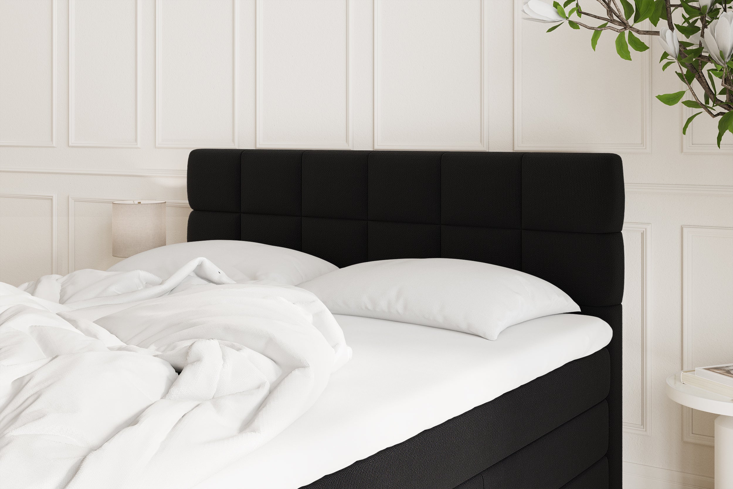 SÖVNN Osva Elevationsseng - 90x200 - Sort