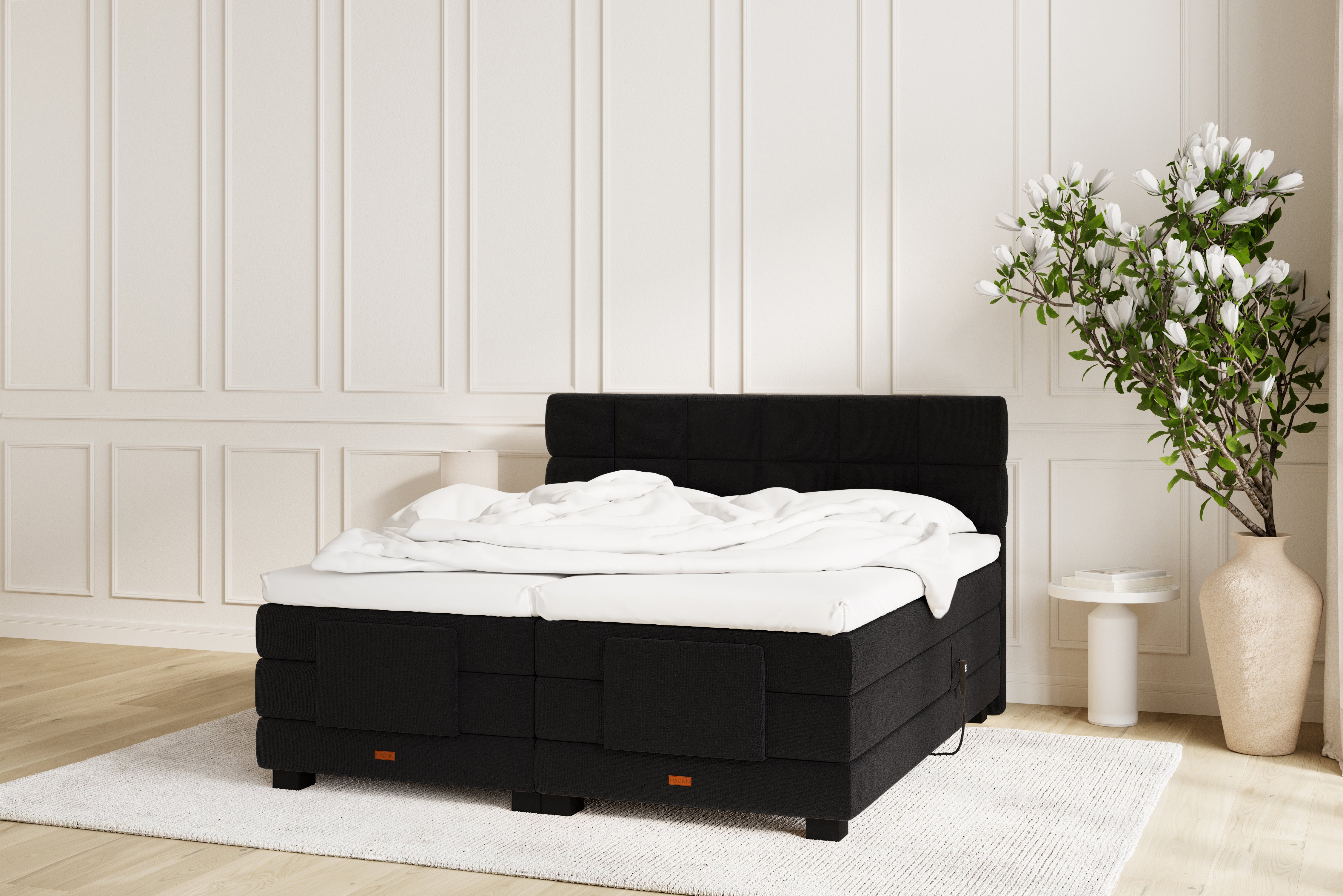 SÖVNN Osva Elevationsseng - 90x200 - Sort
