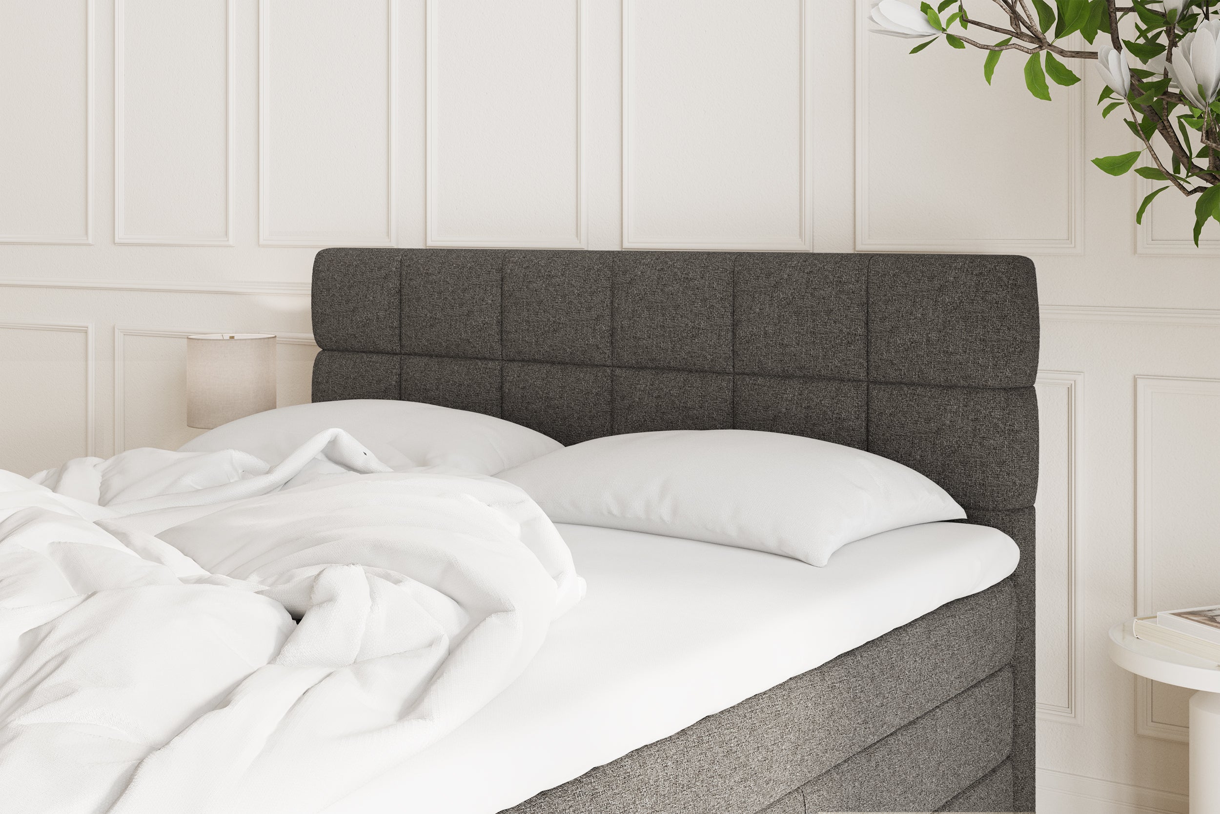 SÖVNN Osva Elevationsseng - 140x200 - Grå
