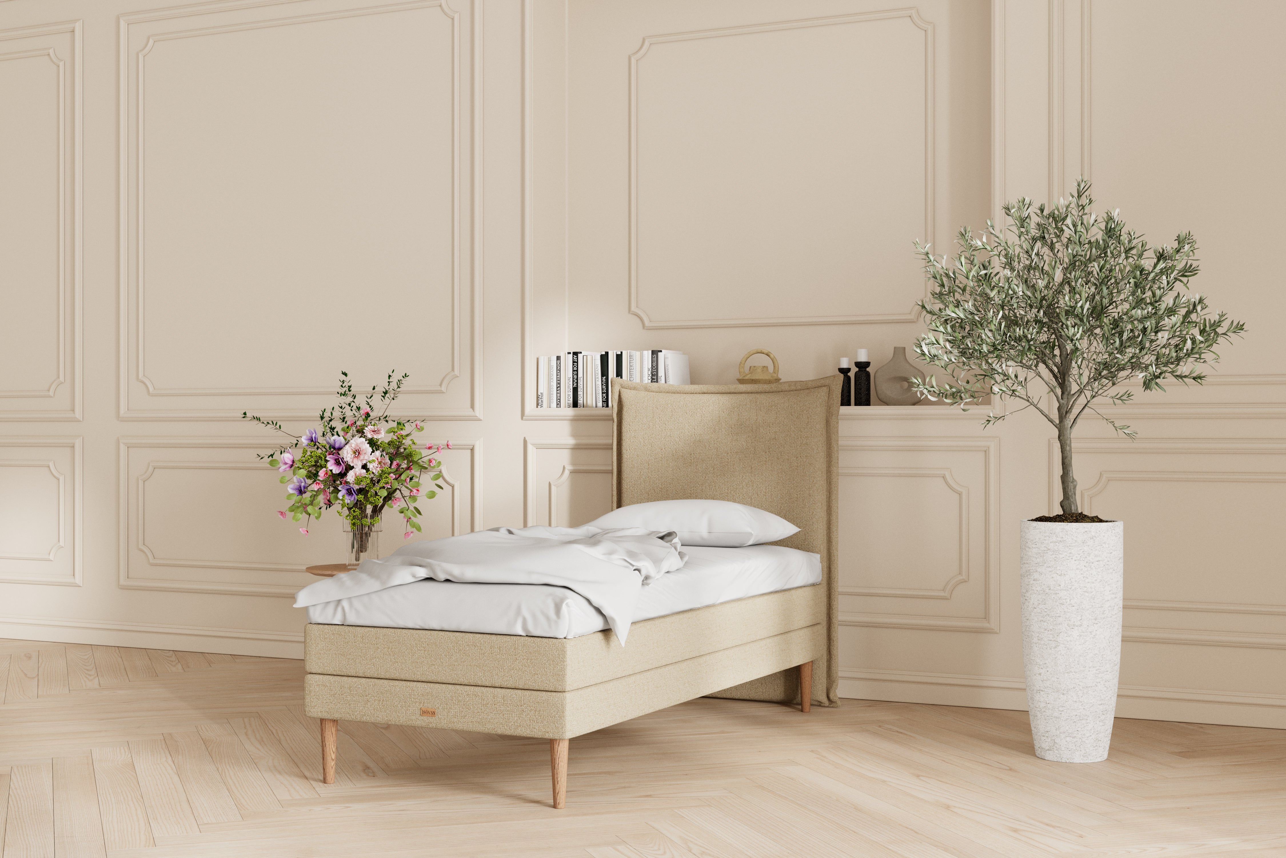 SÖVNN Prestige Kontinentalseng - 90x200 - Sand