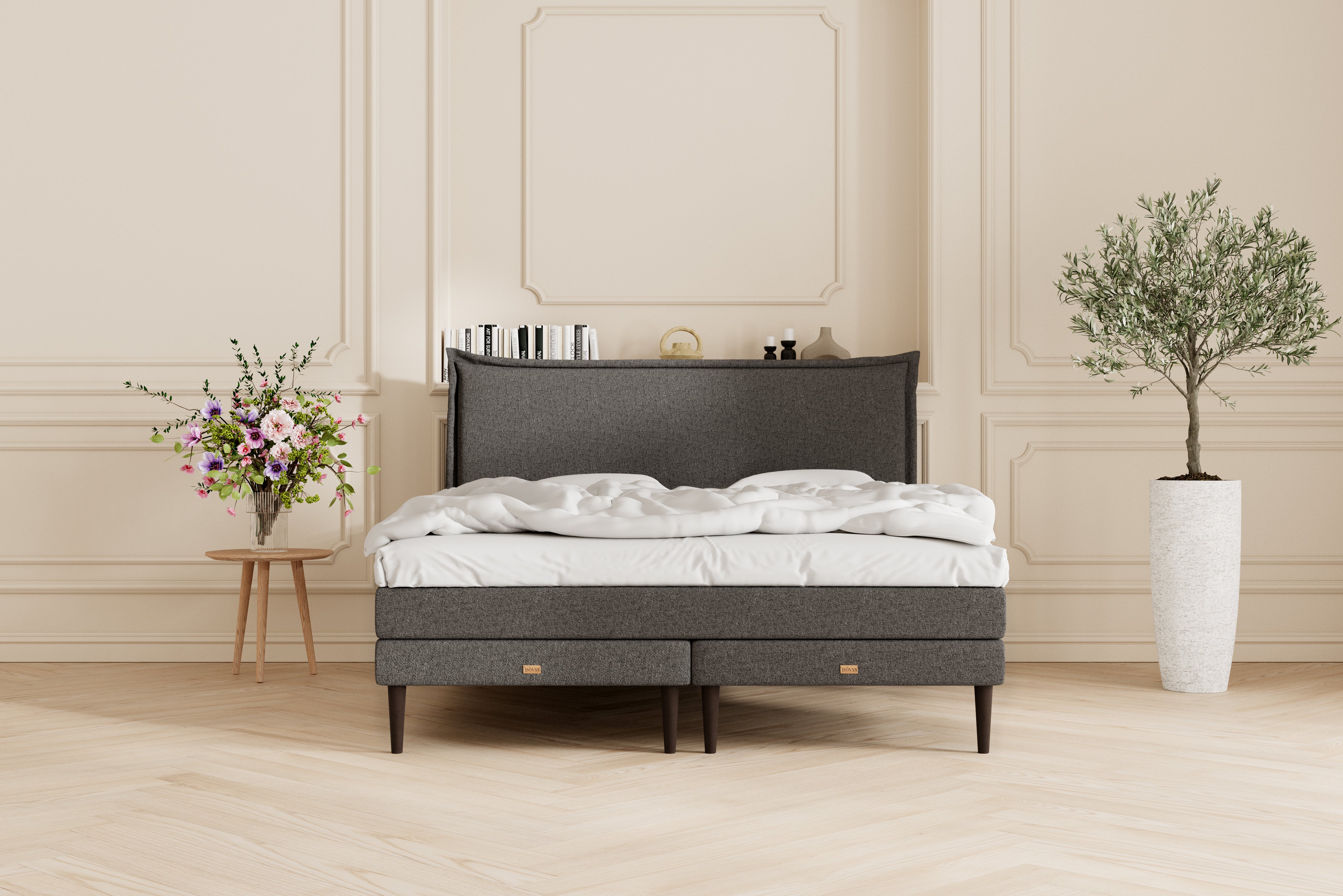 SÖVNN Prestige Kontinentalseng - 180x200 - Grå