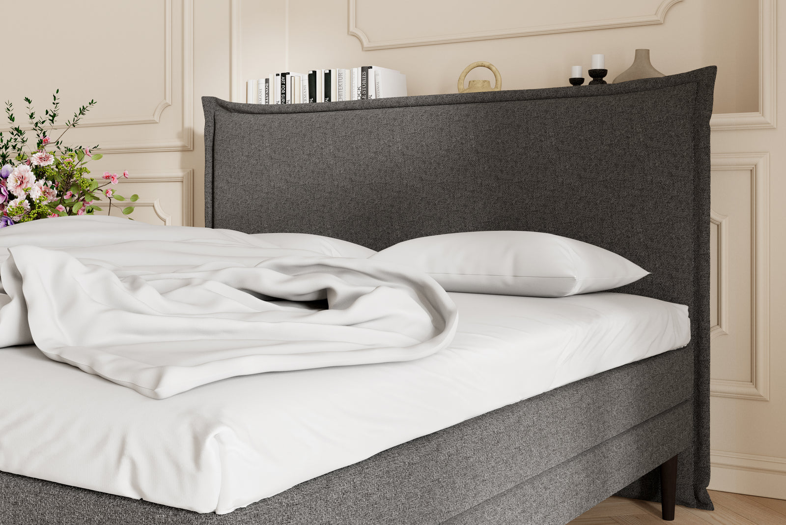 SÖVNN Prestige Kontinentalseng - 180x210 - Grå