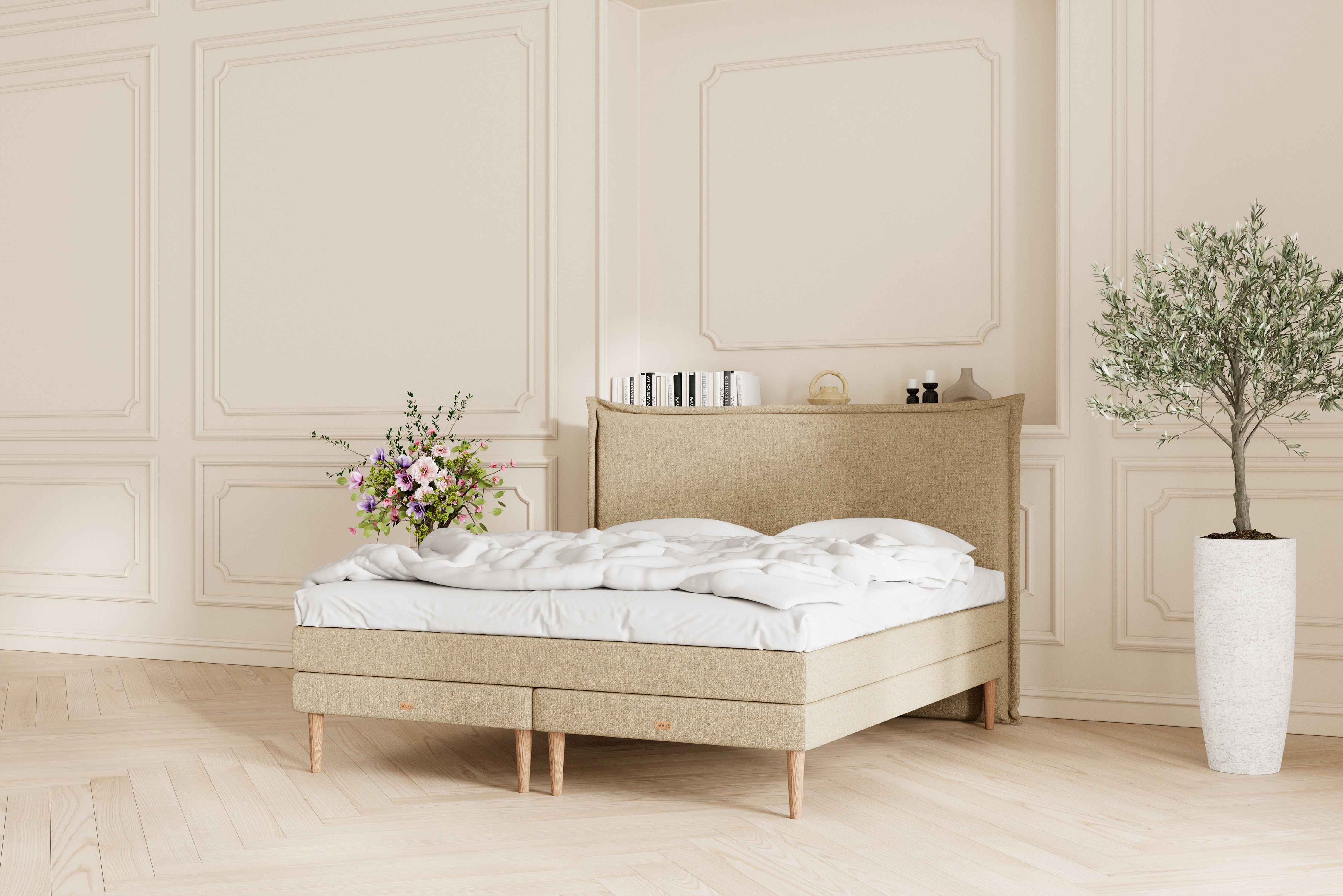 SÖVNN Prestige Kontinentalseng - 180x210 - Sand