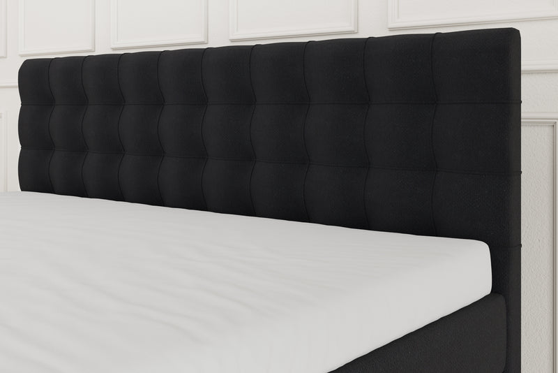 SÖVNN Ragner Sengegavl - Sort - 180x110