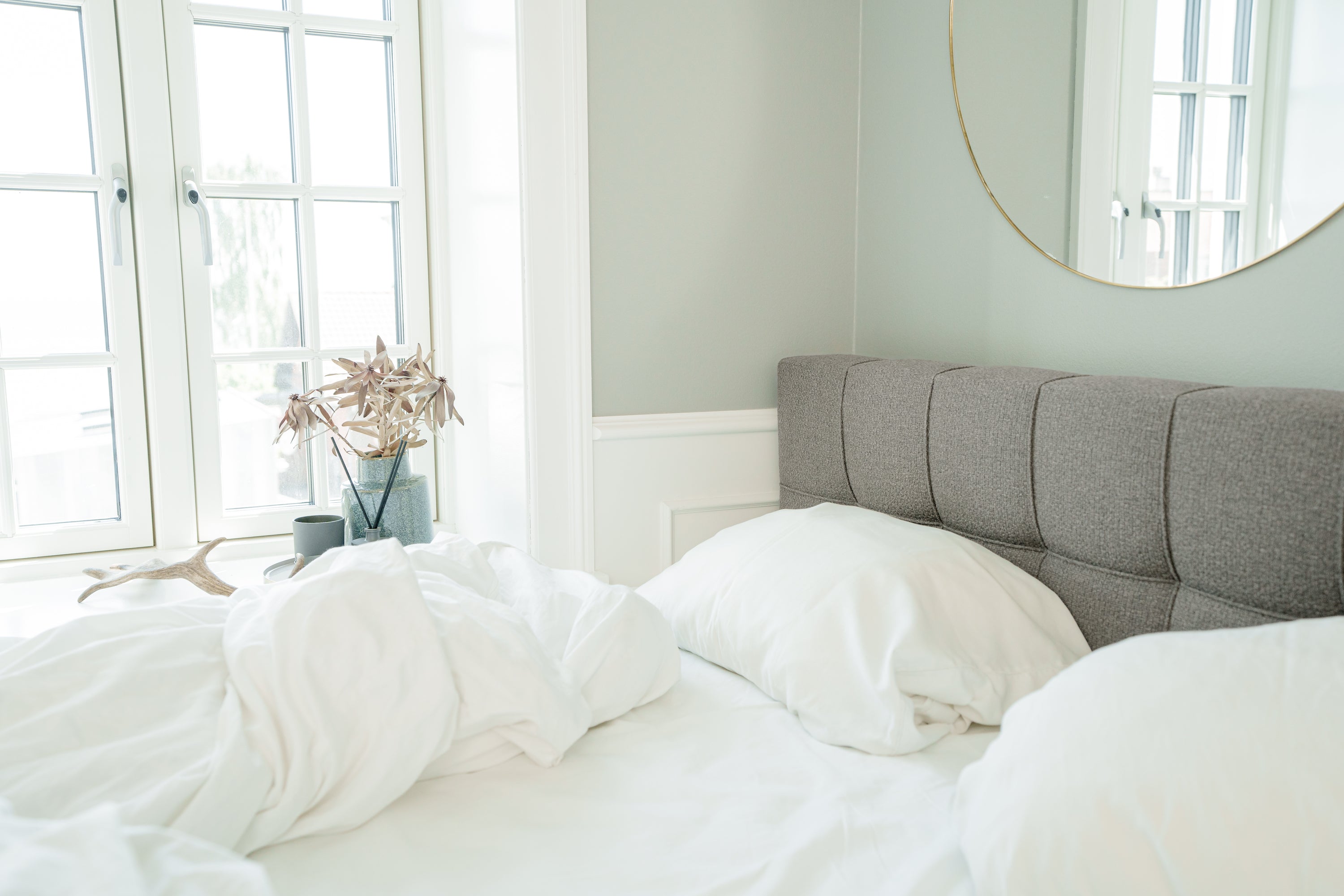 SÖVNN Comfort Kontinentalseng - 220x220 - Grå