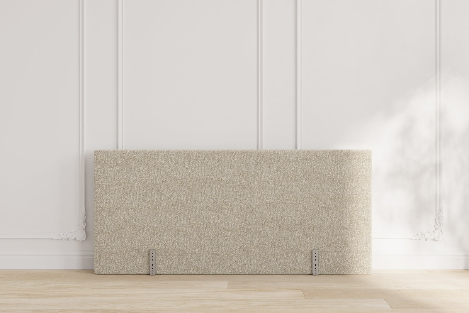 Rina gavl - bouclé beige - 140x80