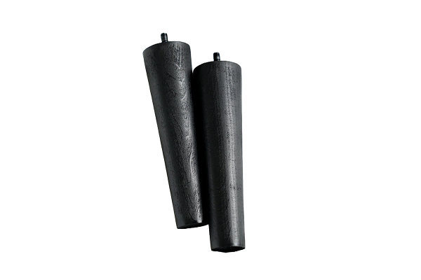 SÖVNN Sengeben - Sort Eg - 20 cm (8 stk) - til opbevaringsseng