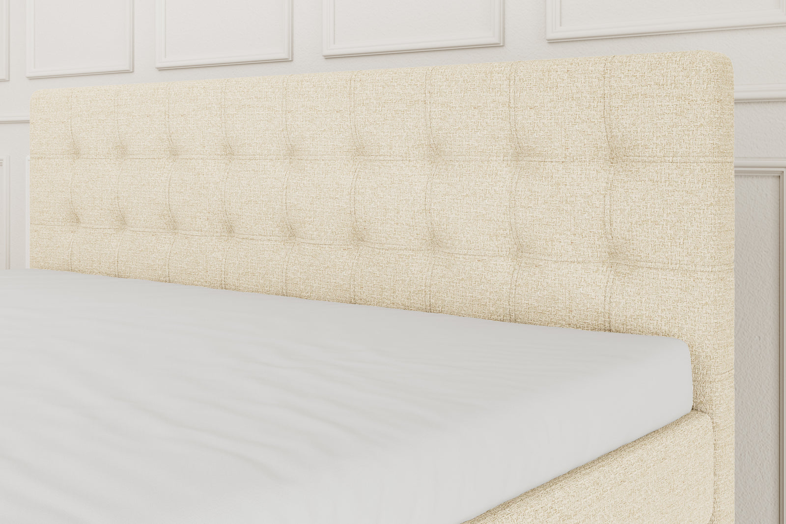SÖVNN Soho Sengegavl - Lys beige - 180x107
