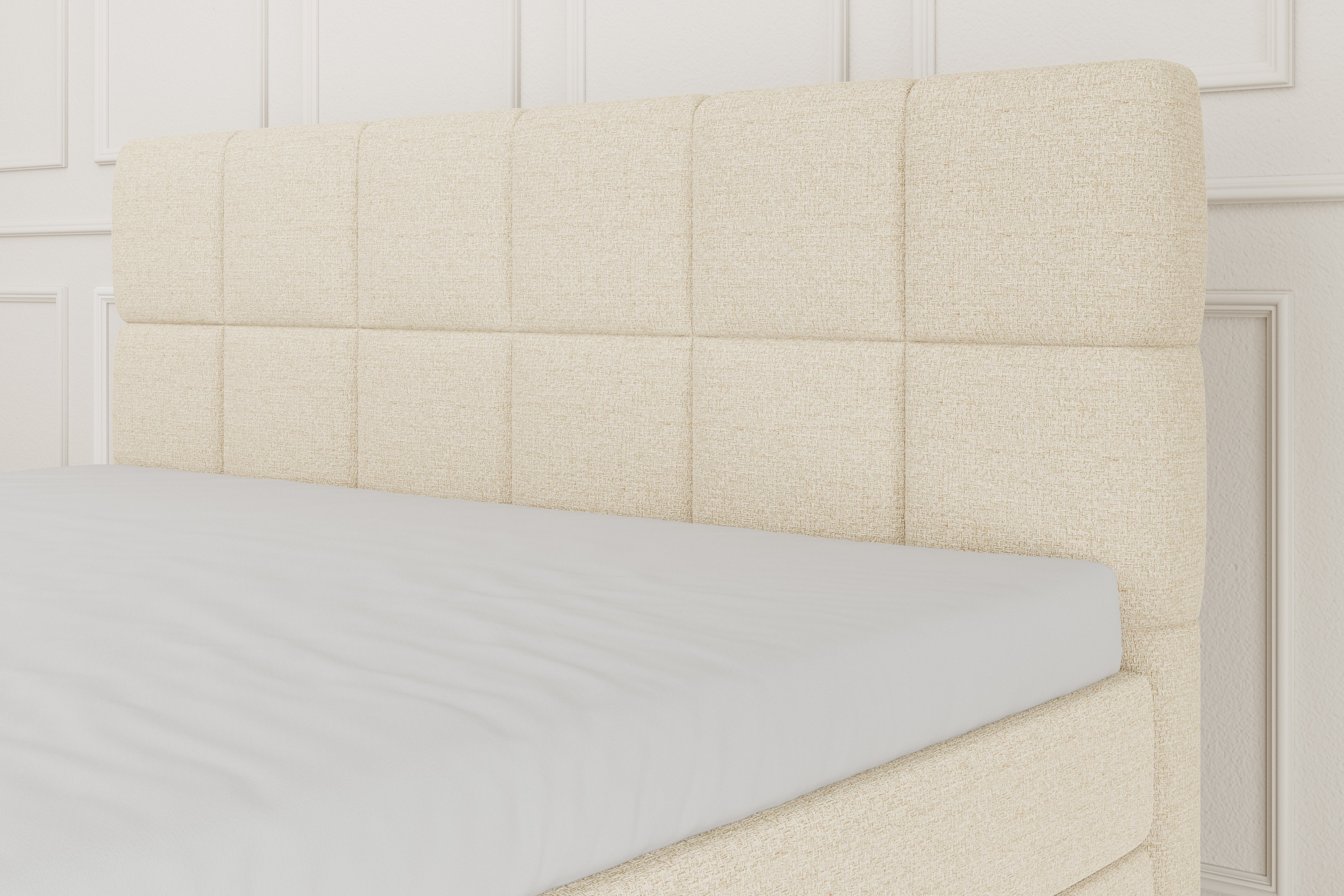 SÖVNN Storm Sengegavl - Lys beige - 120x115