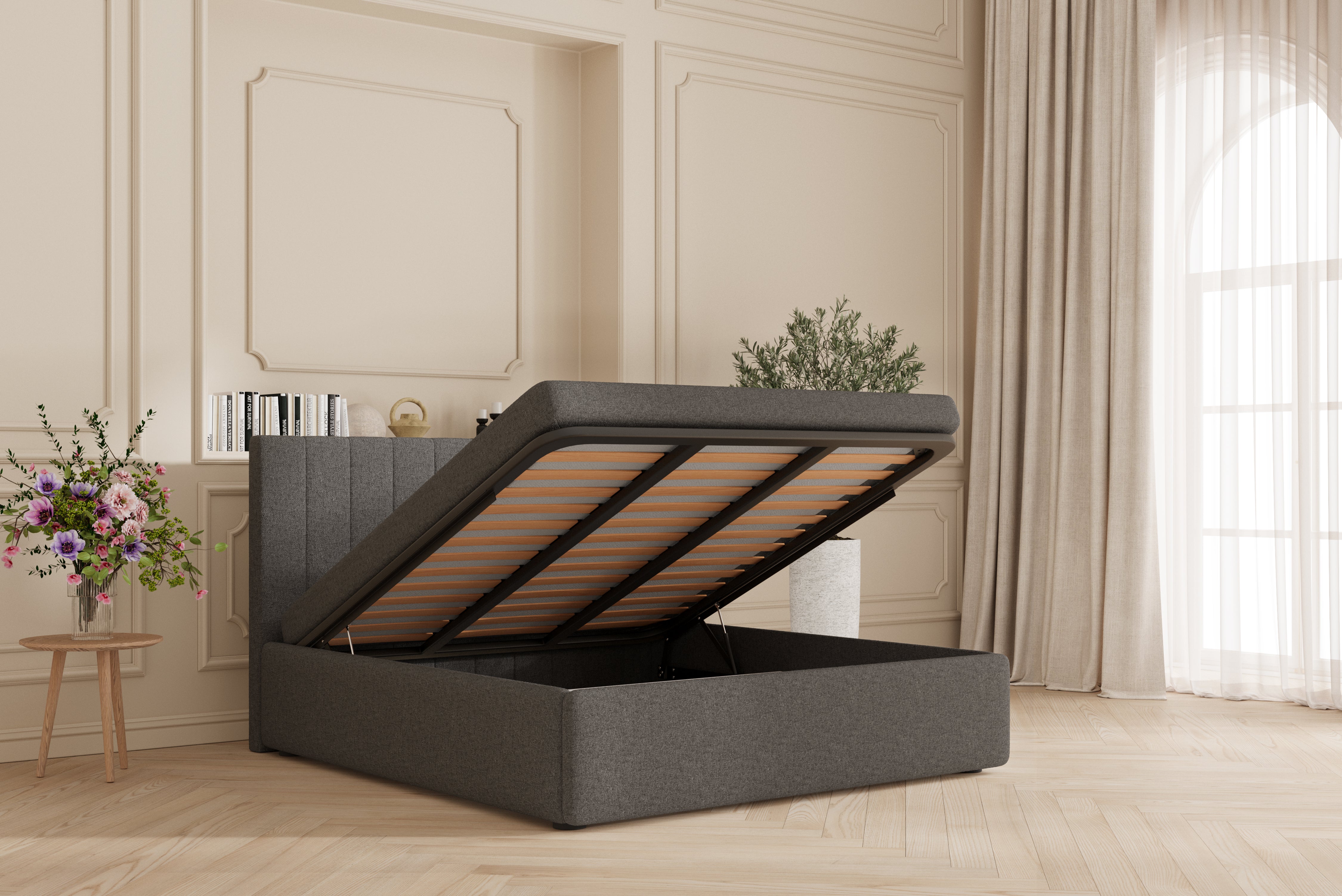 SÖVNN Vega sengeramme - 180x200 - Grå