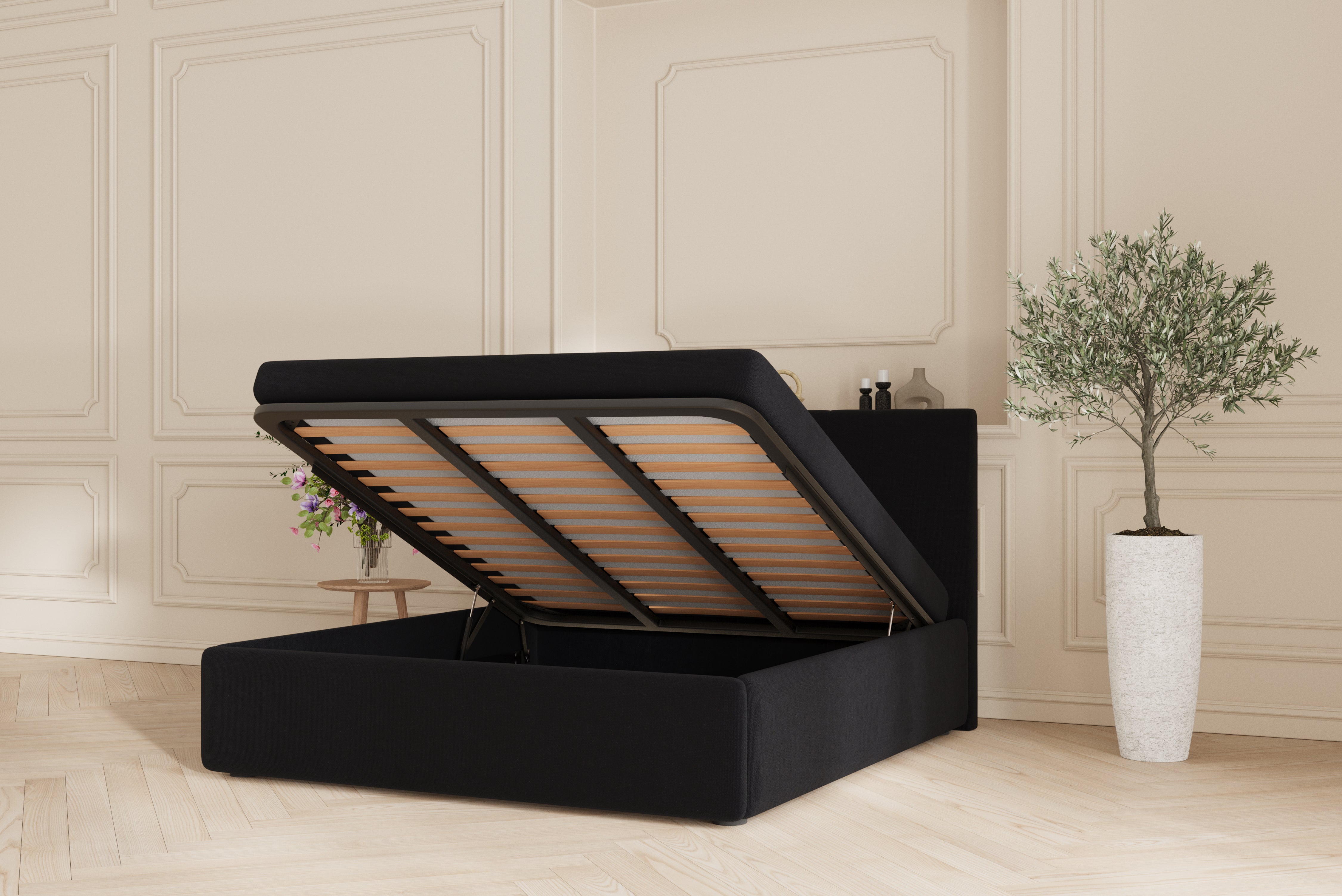 SÖVNN Vega sengeramme - 180x200 - Sort