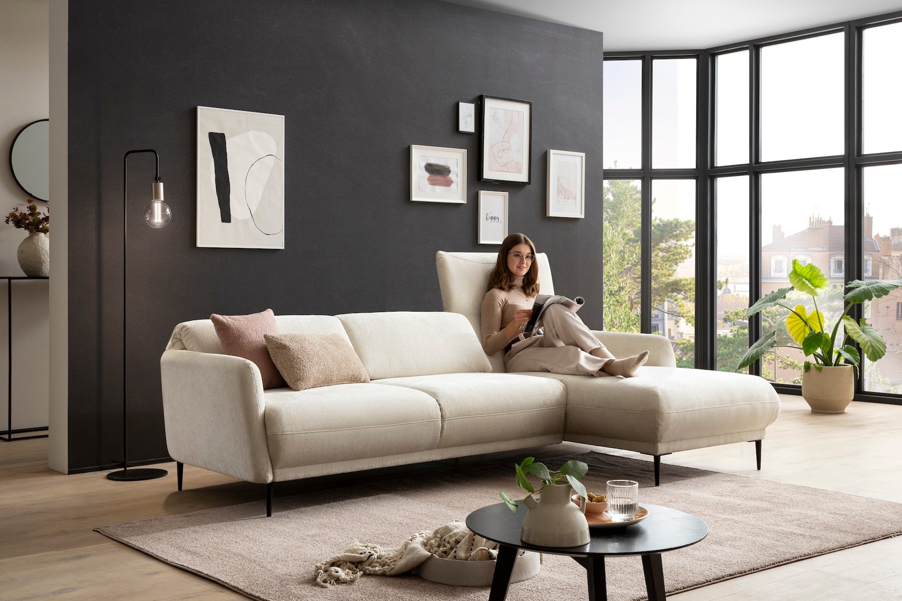 Vera - Chaiselong sofa