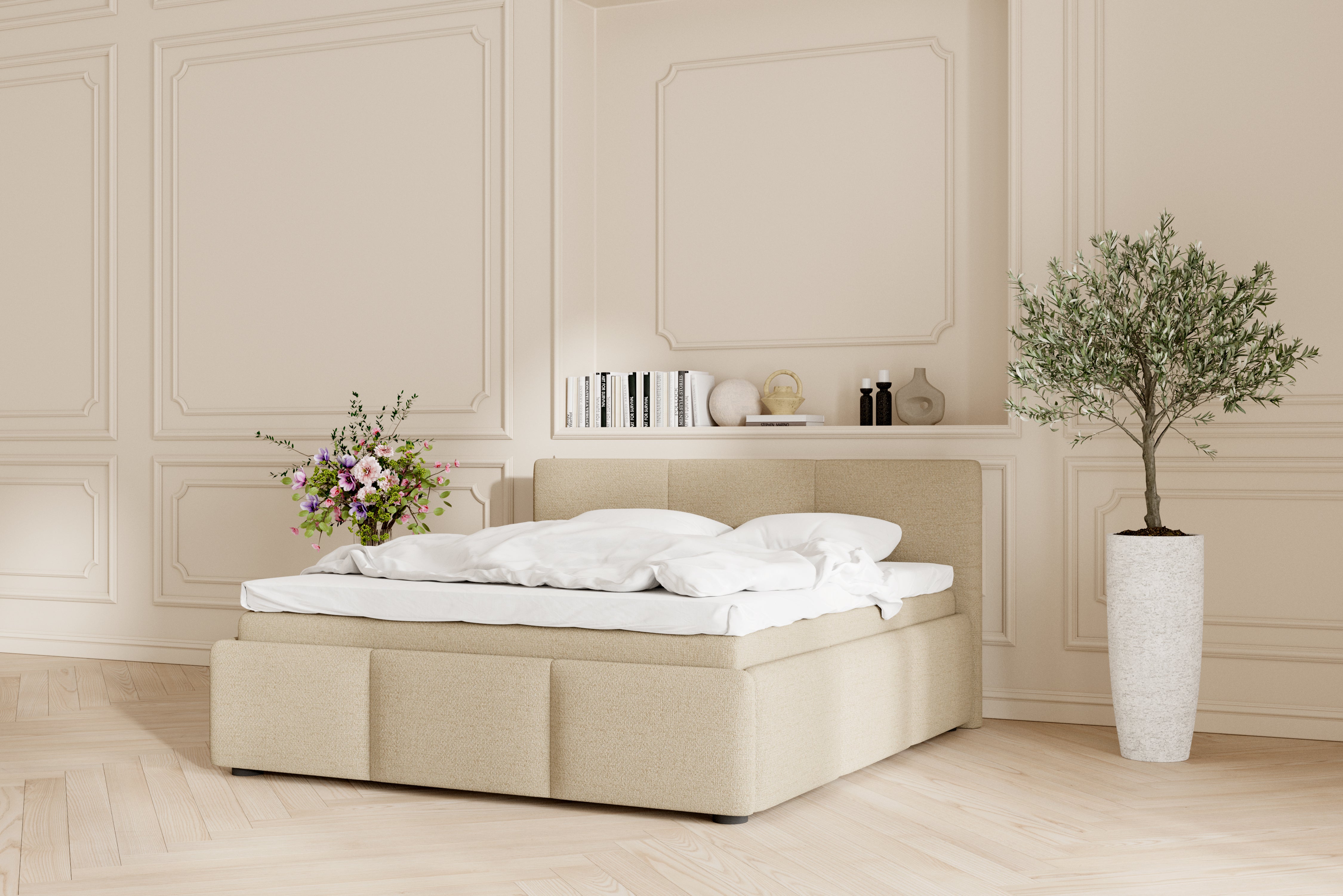 SÖVNN Ziva sengeramme - 180x200 - Sand