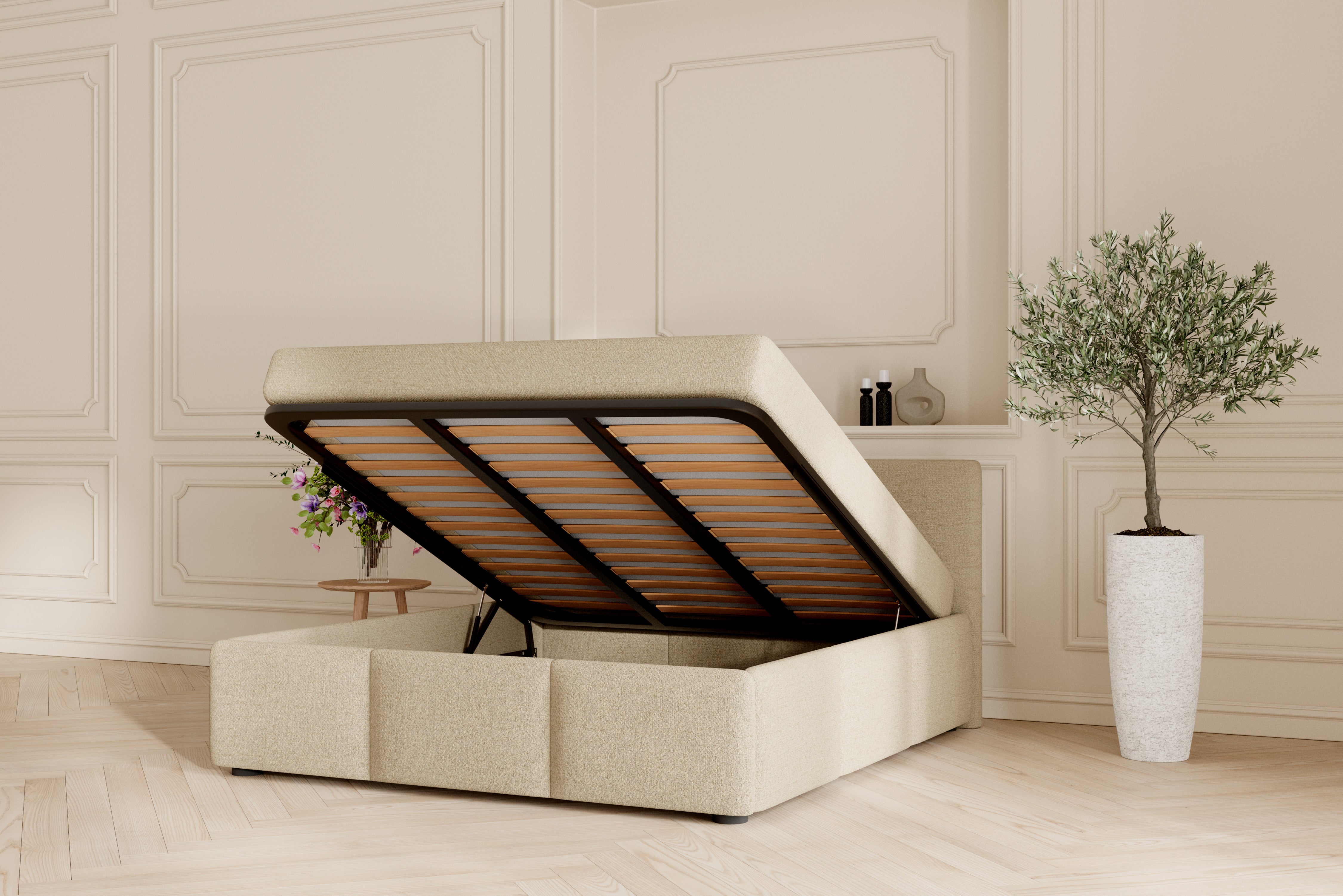 SÖVNN Ziva sengeramme - 180x200 - Sand