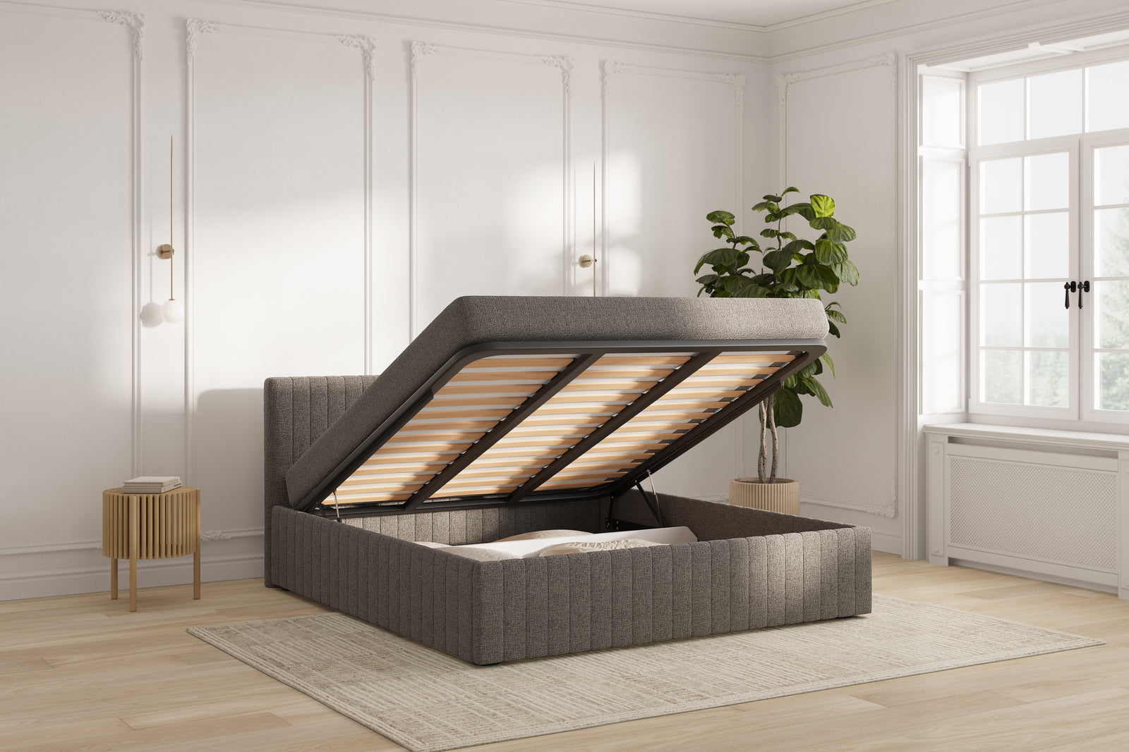 Keva Sengeramme - Grey - 180x200
