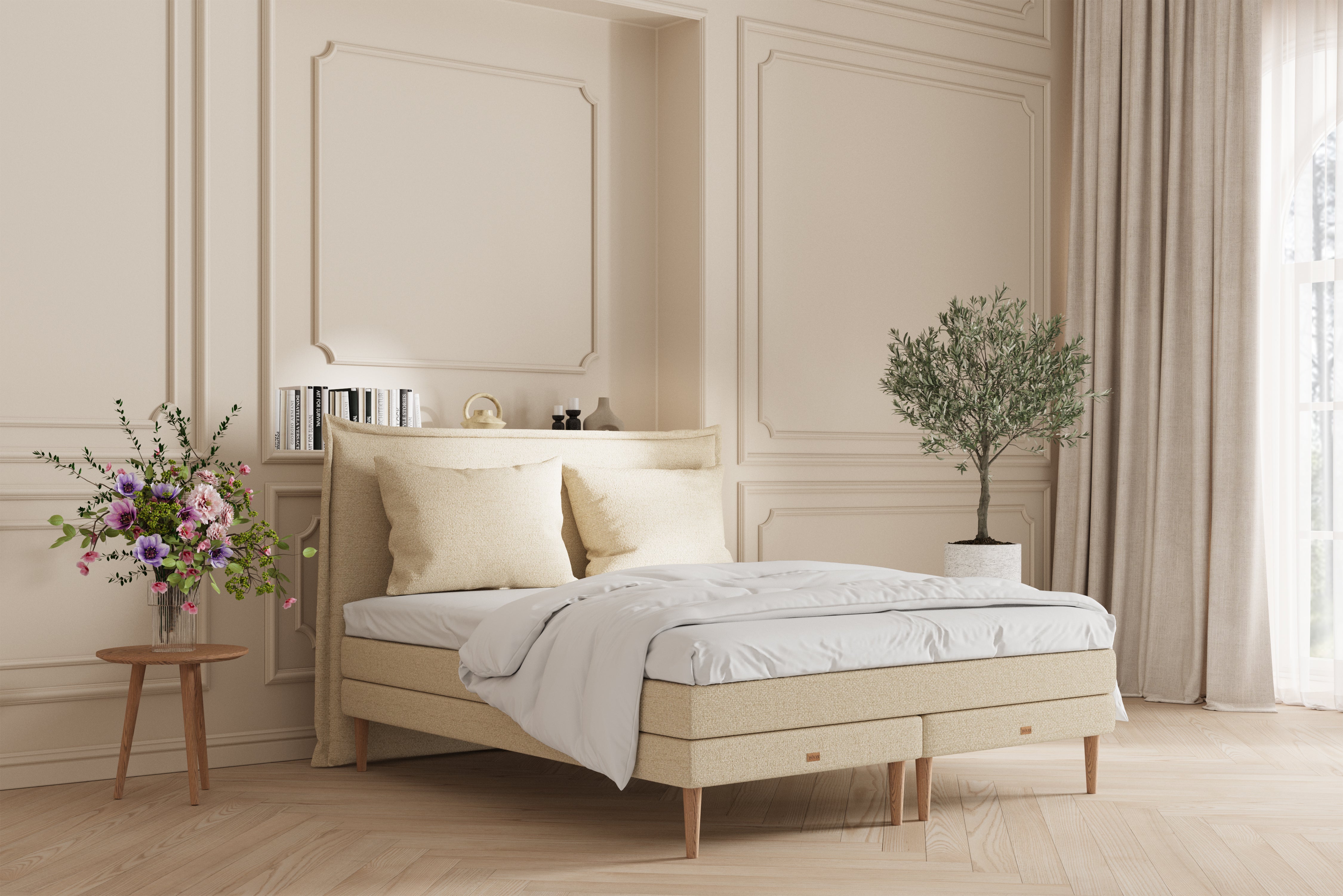 Gavlpude 50x80 - Lys beige