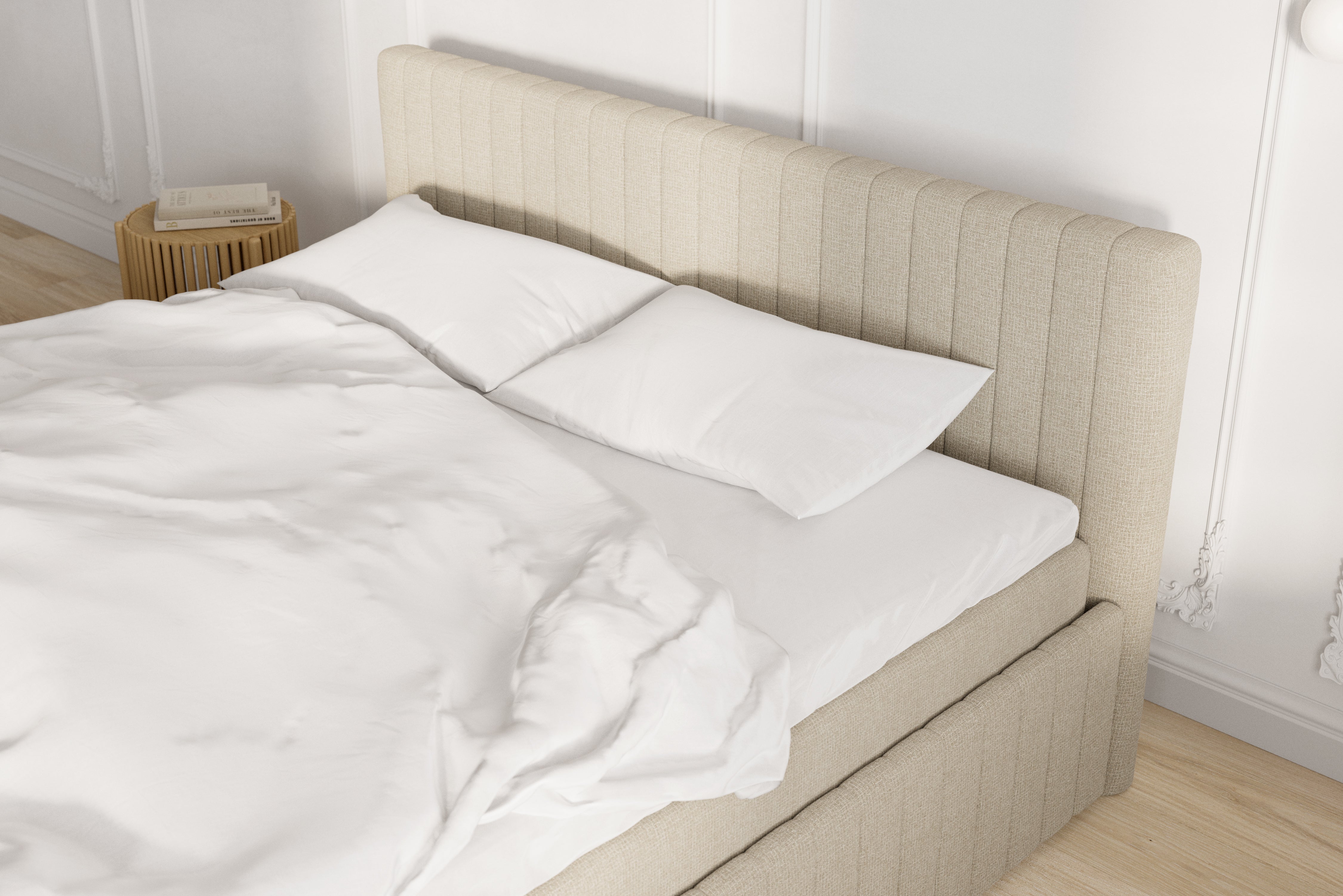 Keva Sengeramme - 180x200 - Beige