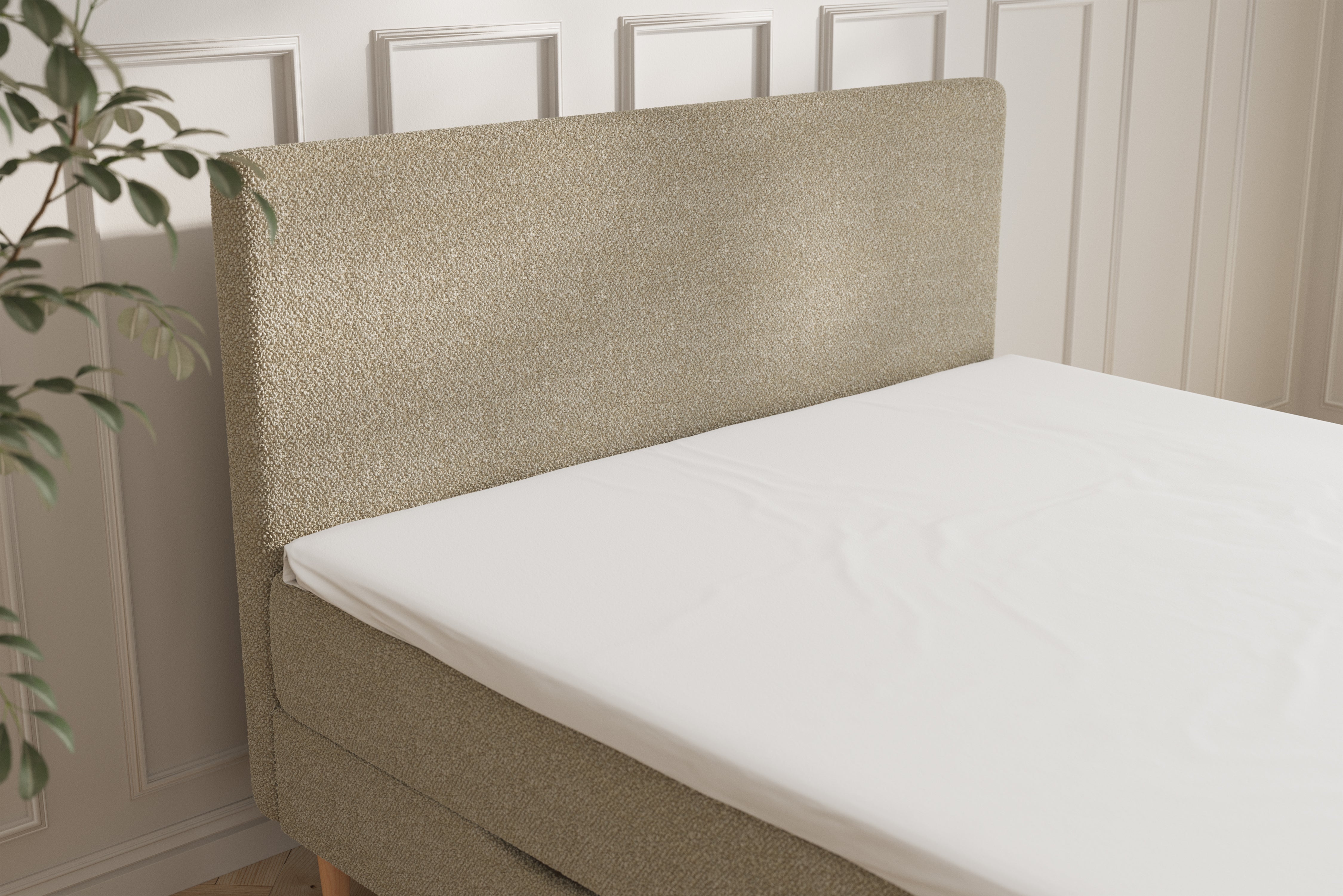 Eli Gavl - 140x105x9 - Bouclé Beige