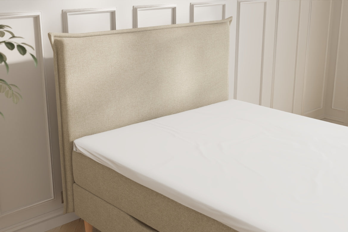 Karla Boxseng Med Opbevaring - 140x200 - Bouclé Creme