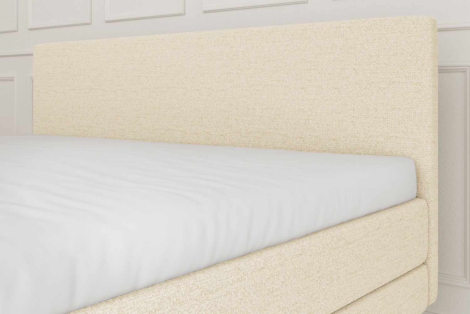 SÖVNN Elda Sengegavl - Lys beige - 140x80
