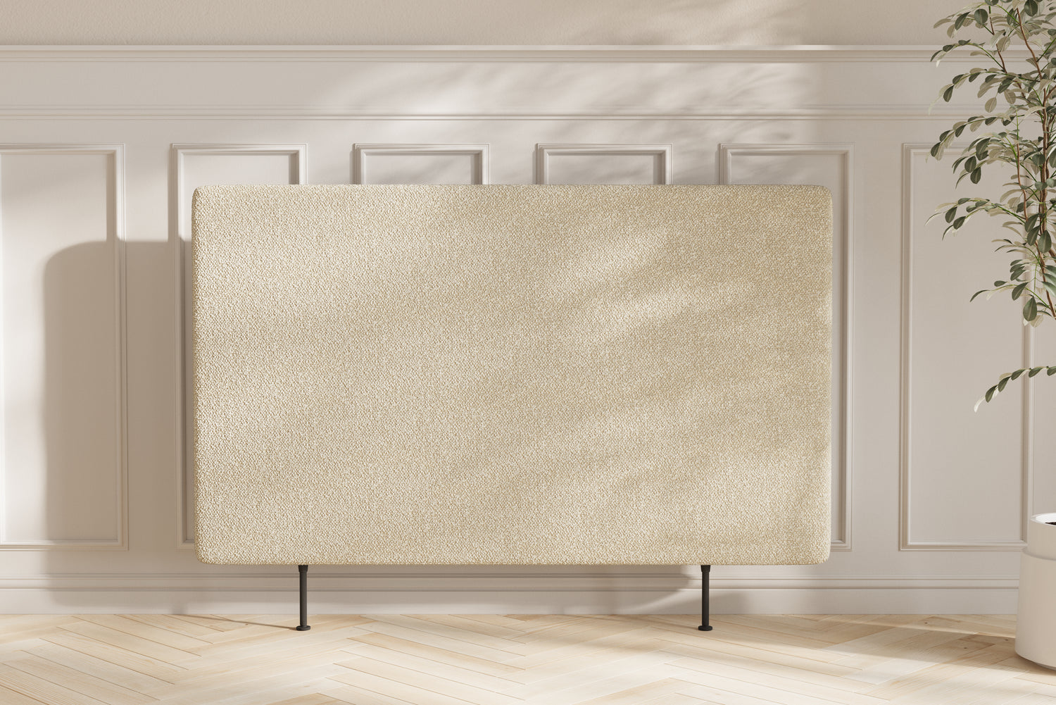 Oda Gavl - 140x105x9 - Bouclé Creme