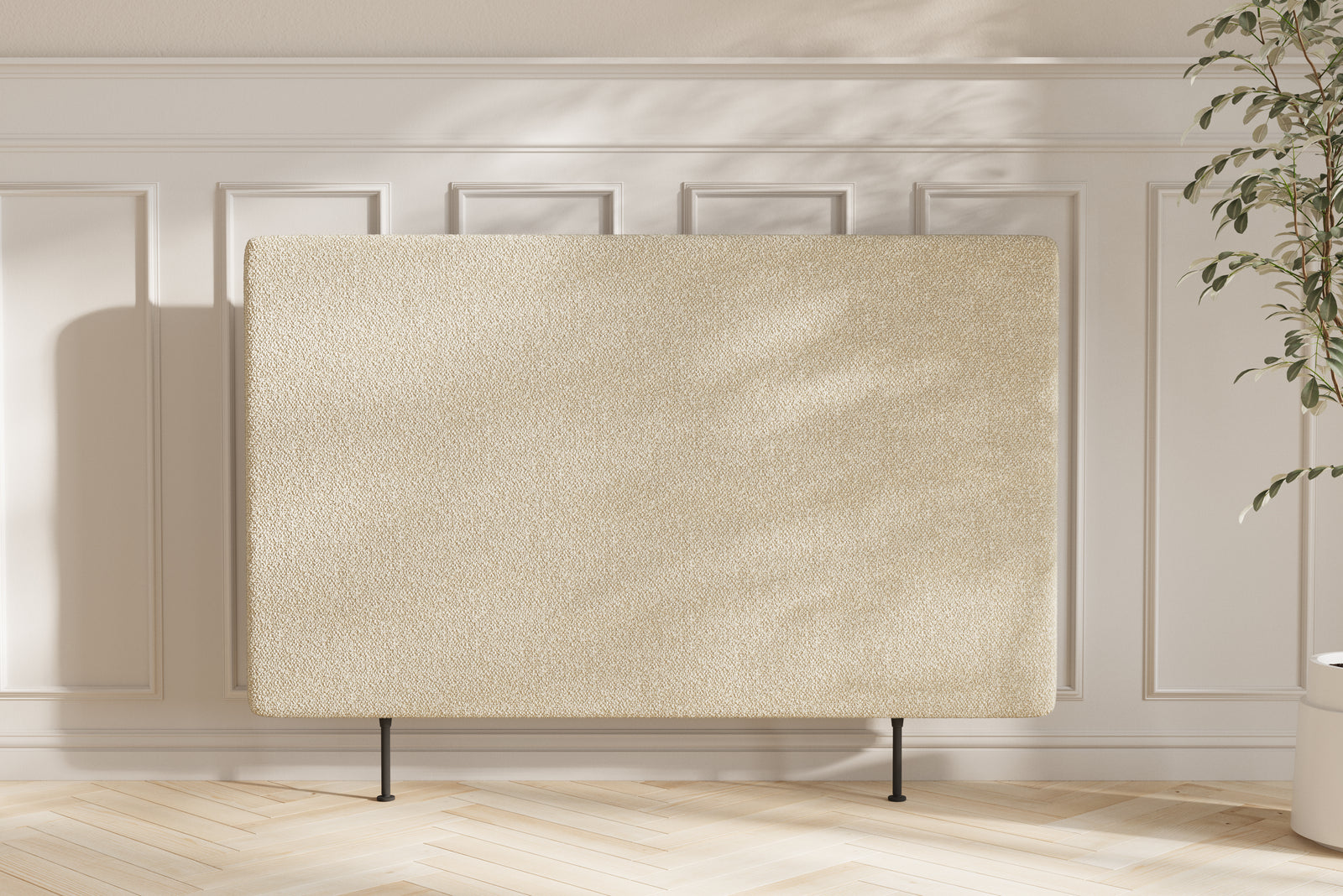 Oda Gavl - 140x105x9 - Bouclé Creme