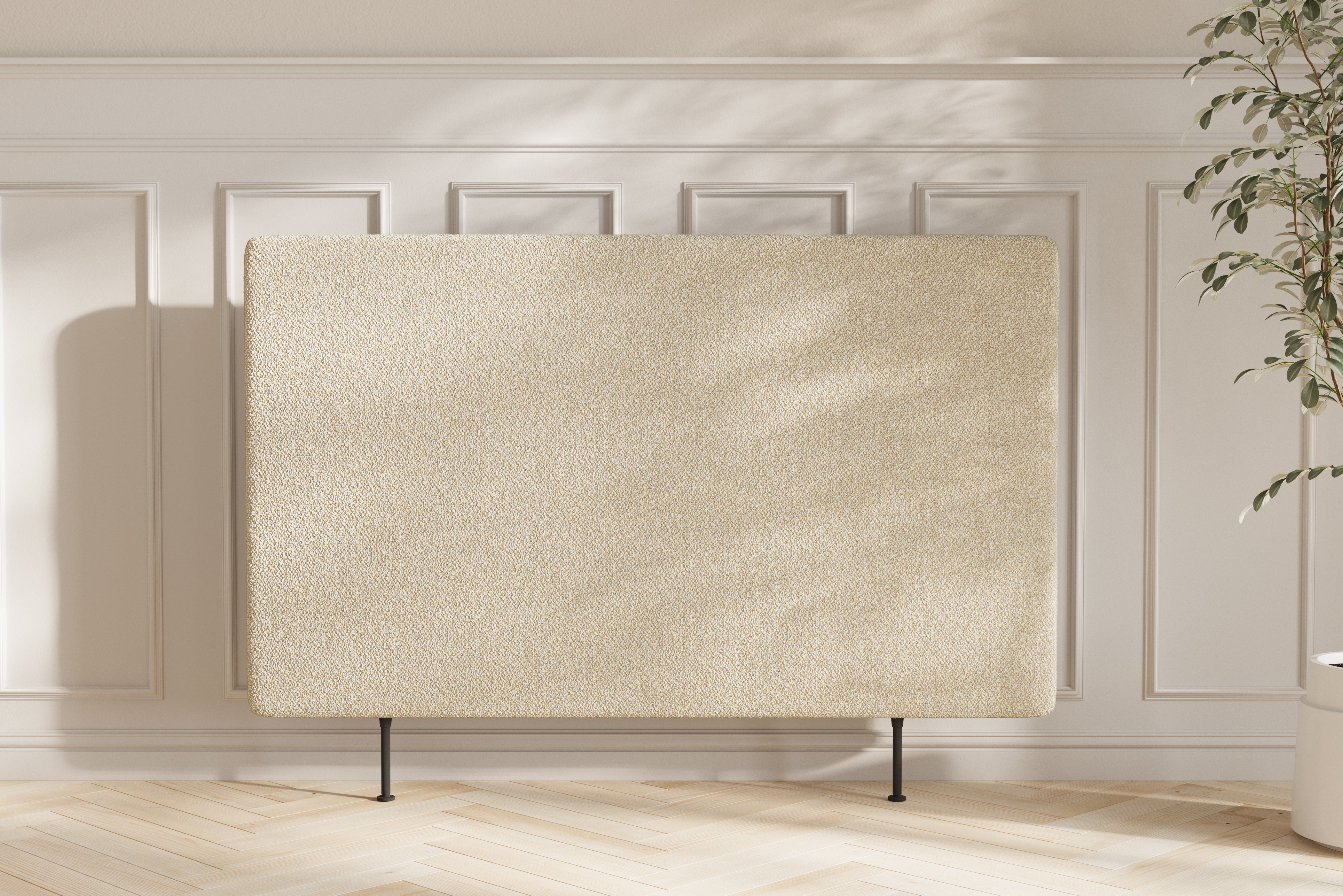 Oda Gavl - 140x105x9 - Bouclé Creme