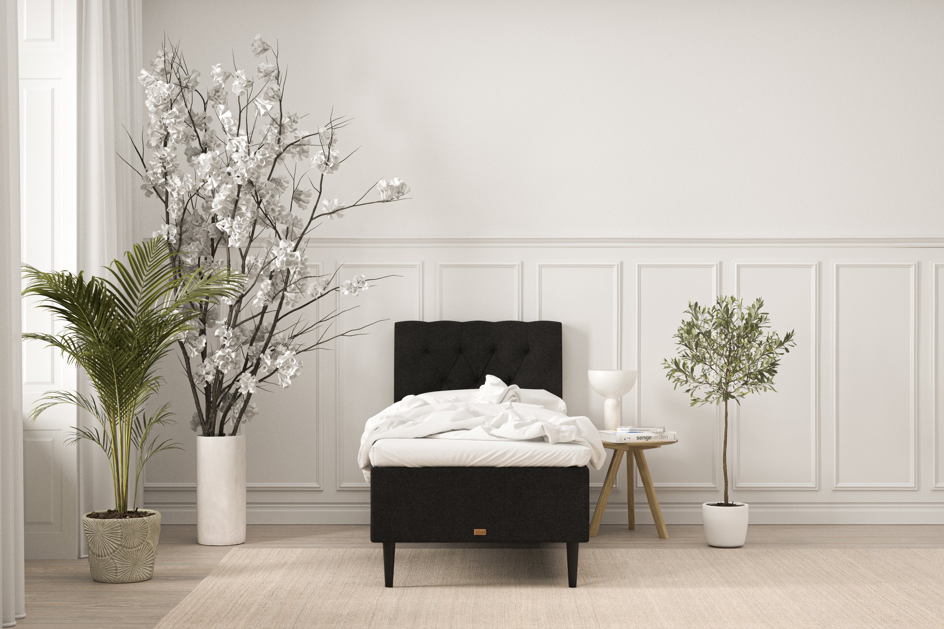 SÖVNN Elite Boxmadras - 80x200 - Sort