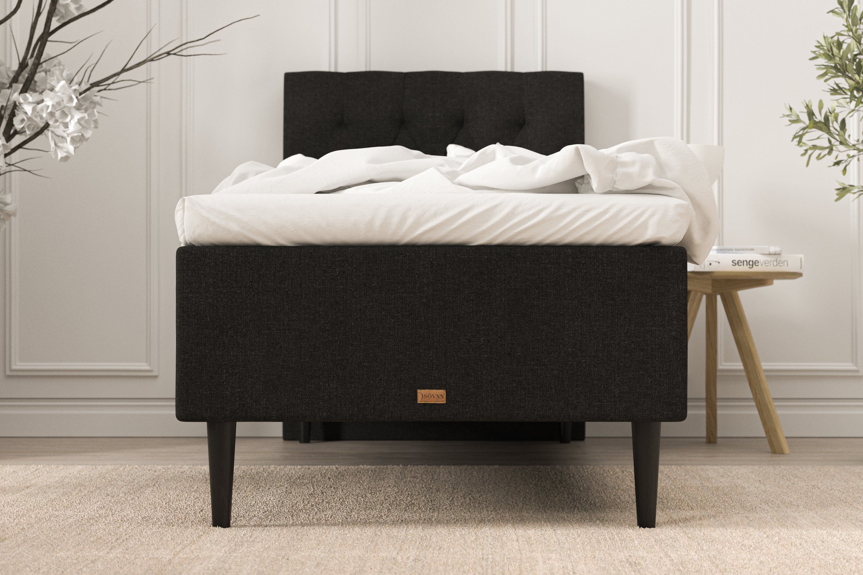 SÖVNN Elite Boxmadras - 80x200 - Sort