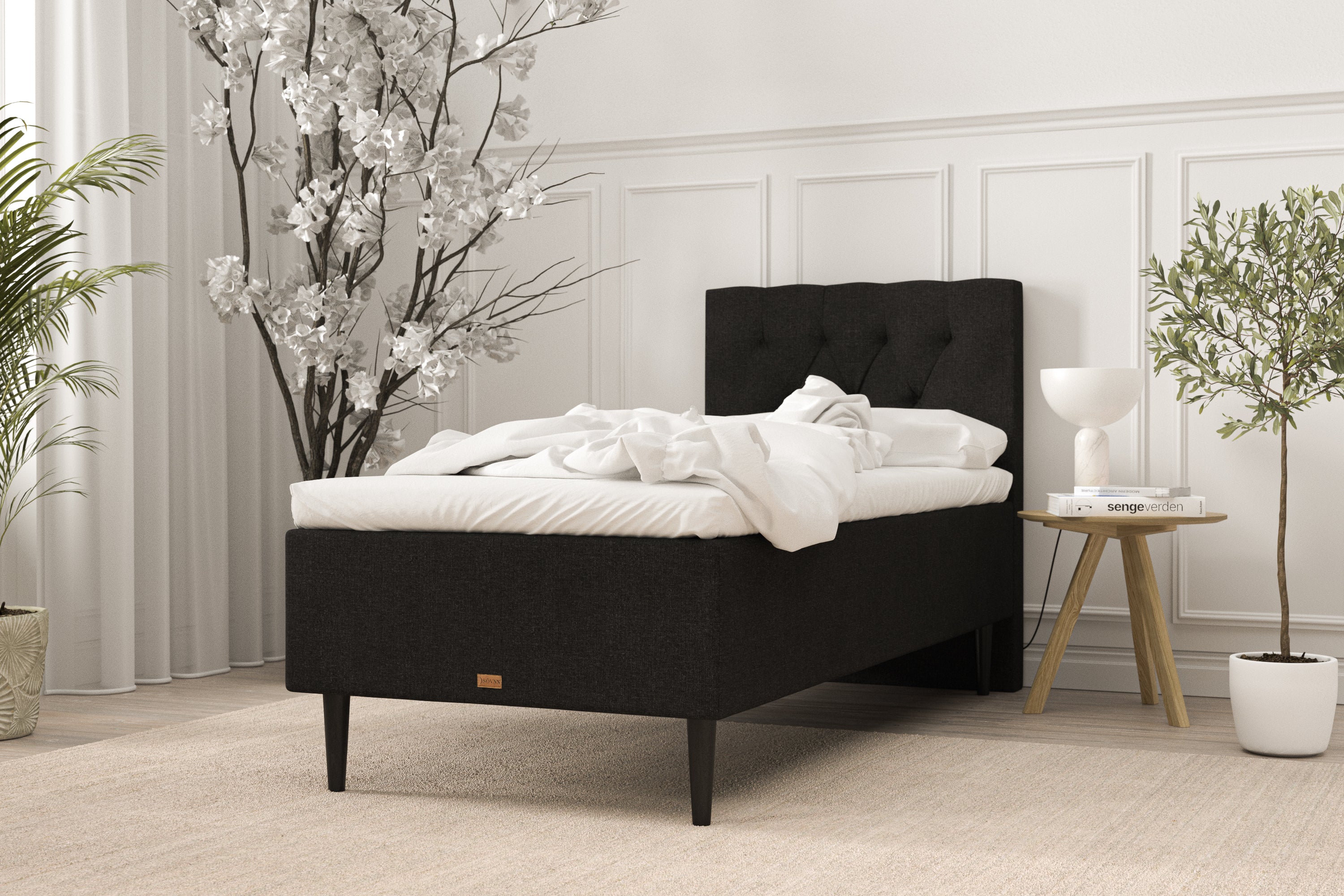 SÖVNN Elite Boxmadras - 80x200 - Sort