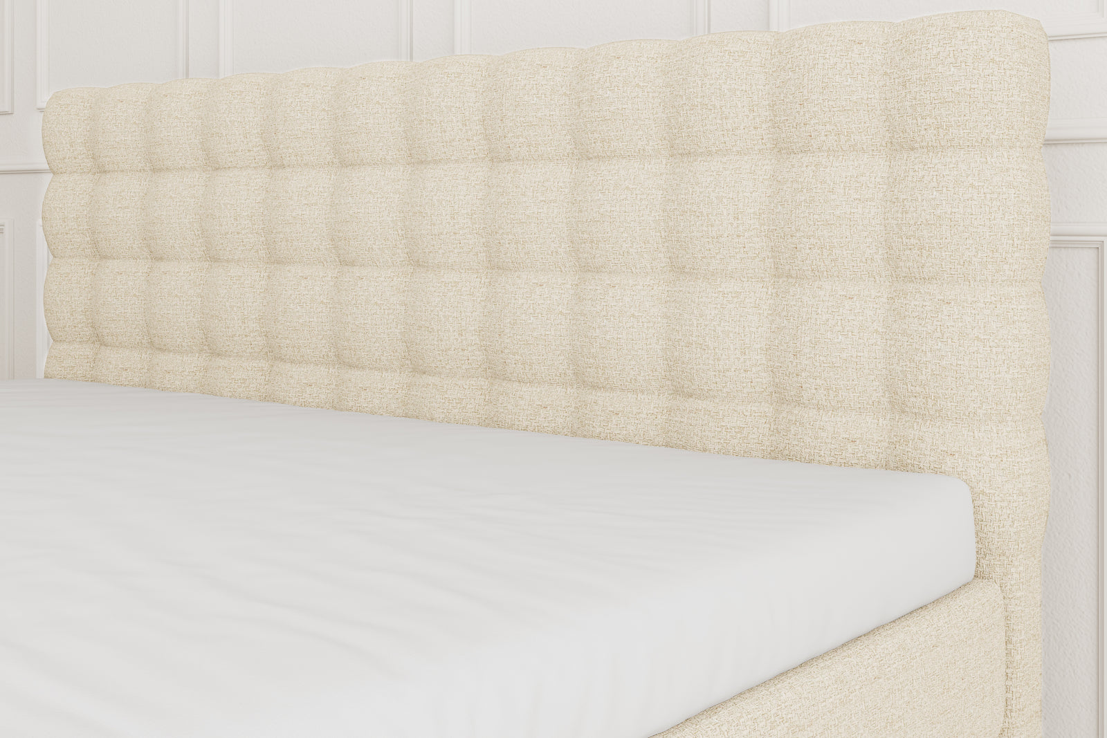 SÖVNN Fjall Sengegavl - Lys beige - 180x115