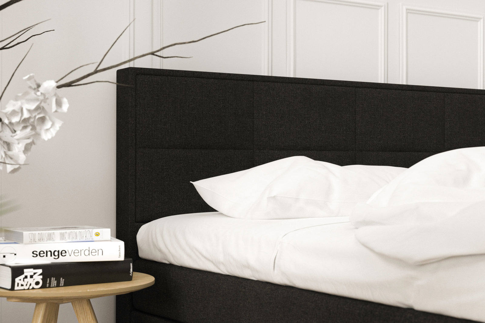 SÖVNN Prestige Kontinentalseng - 180x210 - Sort