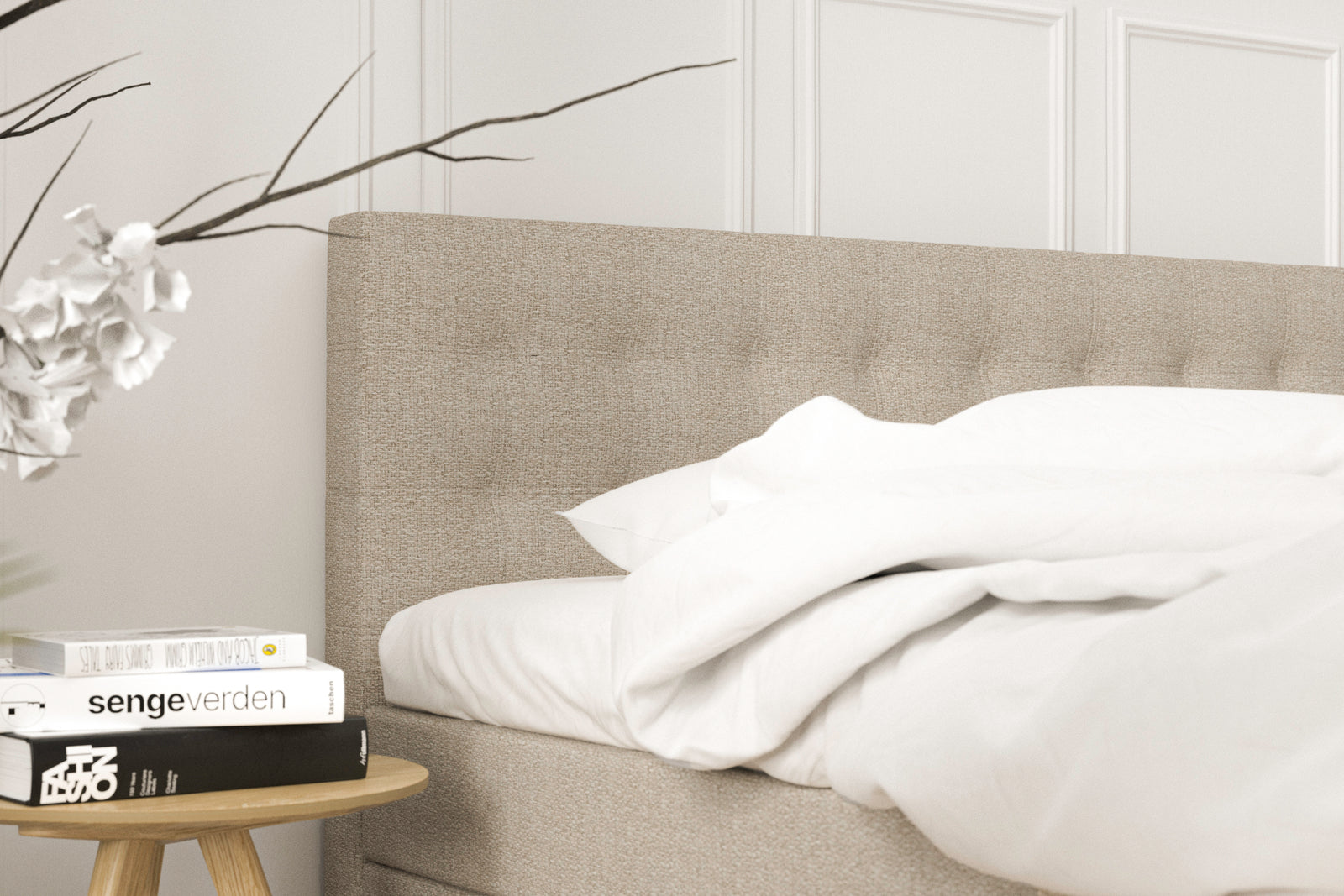 SÖVNN Naja Elevationsseng - 80x200 - Sand