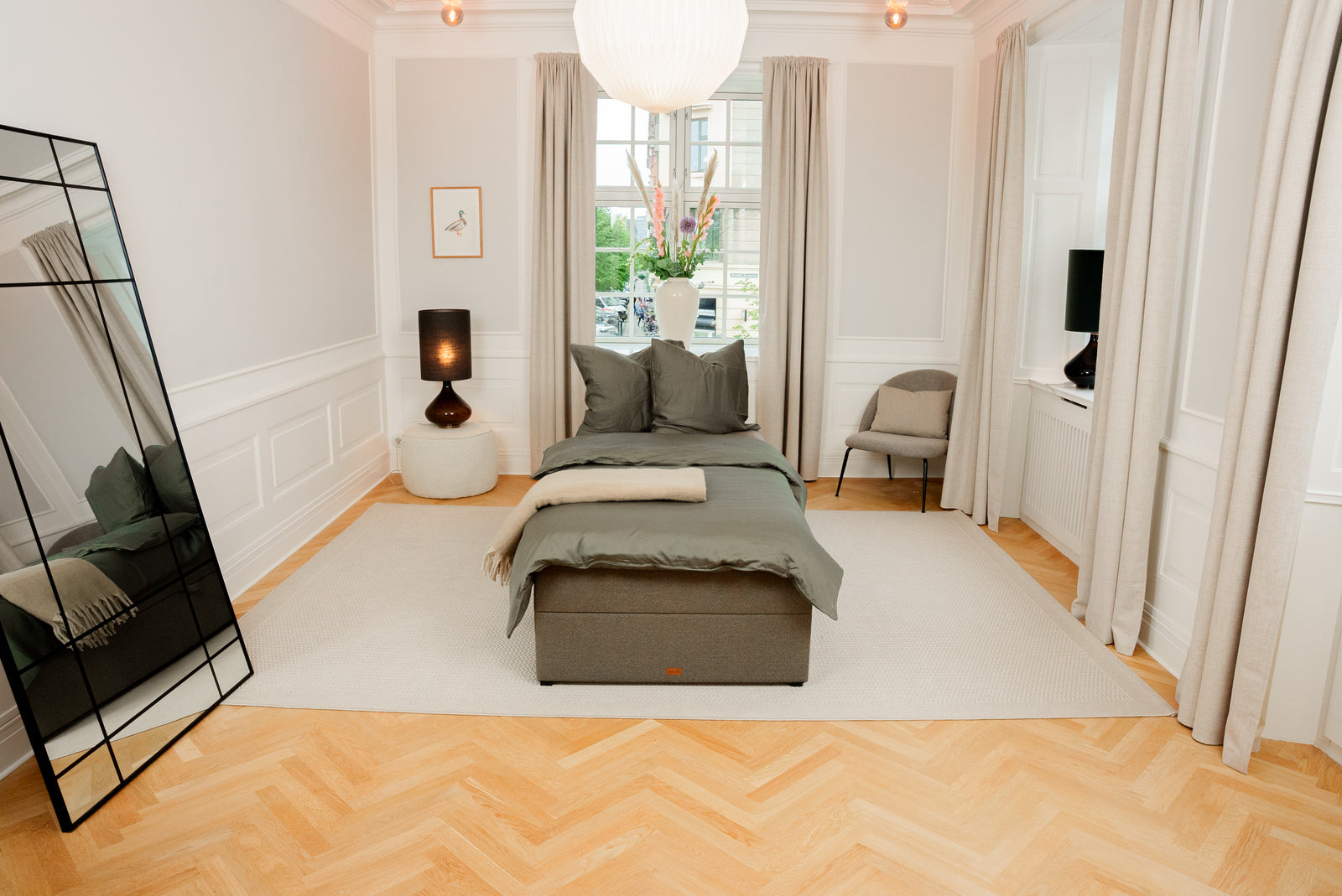 SÖVNN Xtra Boxseng Med Opbevaring - 90x200 - Grå