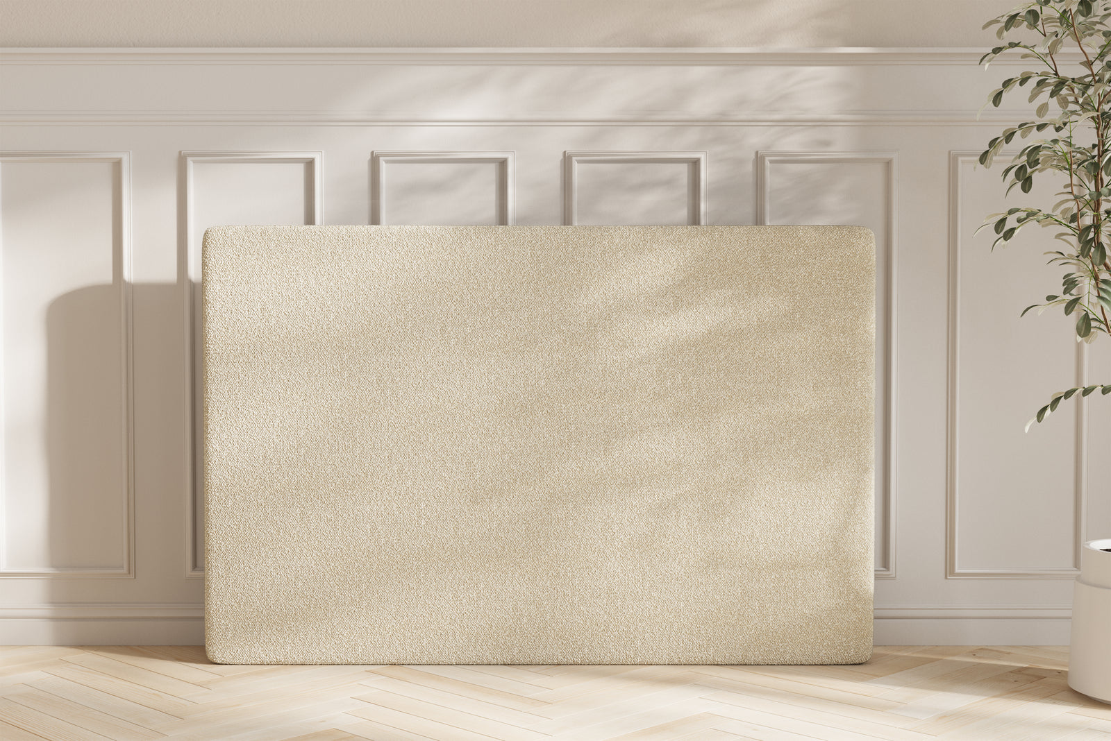 Tilda Gavl - 160x117x9 - Bouclé Creme