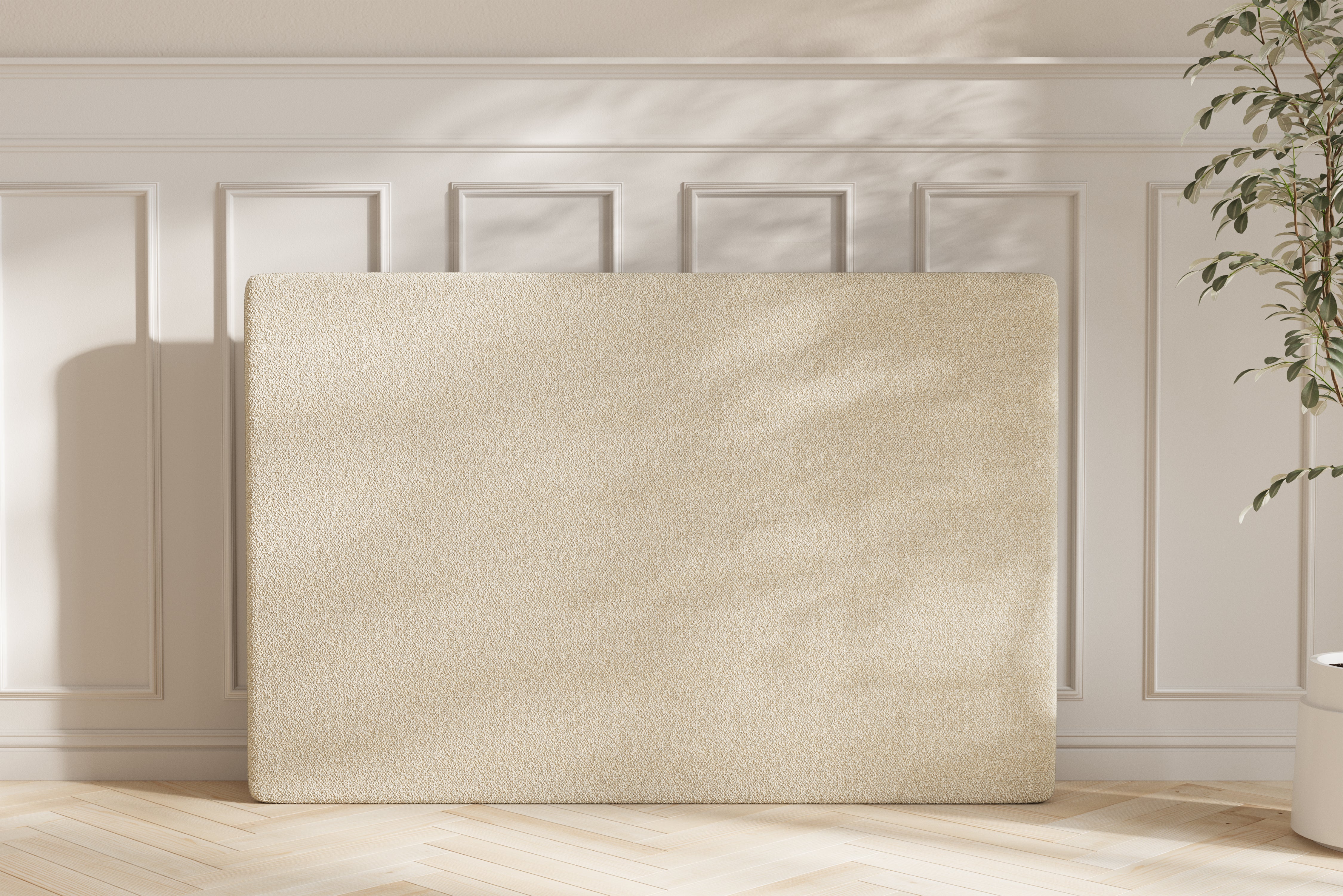 Tilda Gavl - 160x117x9 - Bouclé Creme