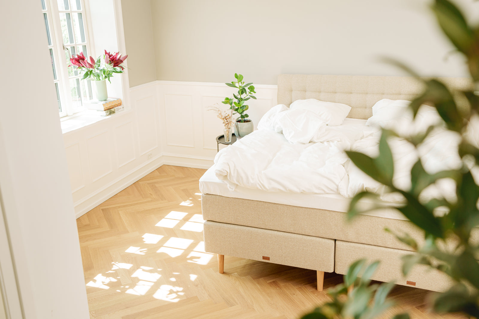 SÖVNN Comfort Kontinentalseng - 140x200 - Sand